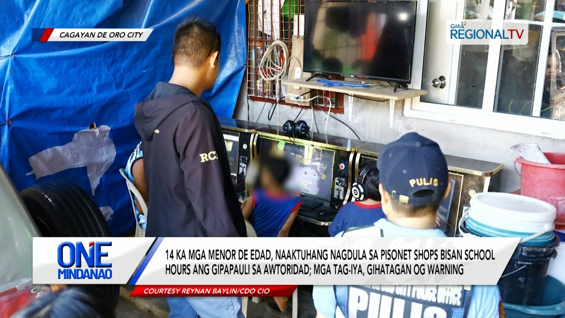 14 menor de edad, naaktuhang nagdula sa pisonet shops bisan school hours