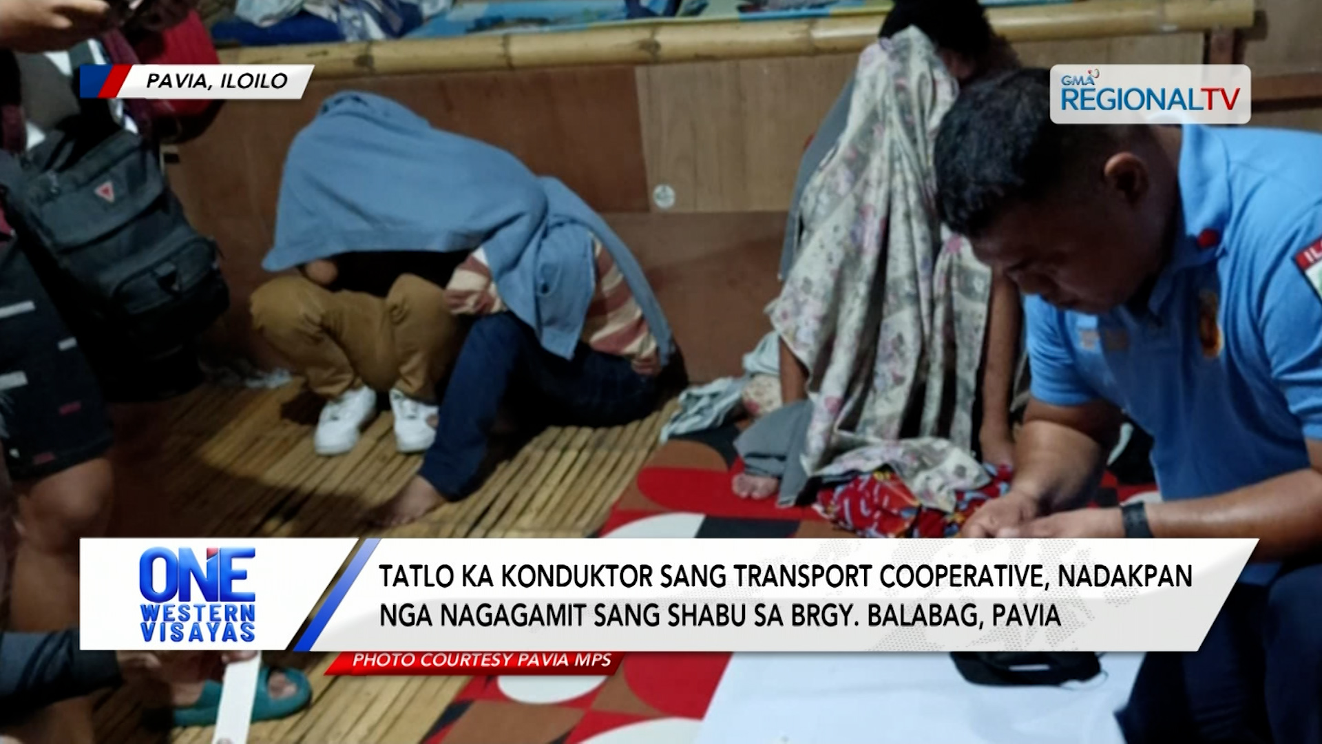 Tatlo ka konduktor sang transport cooperative nadakpan nga nagagamit sang shabu