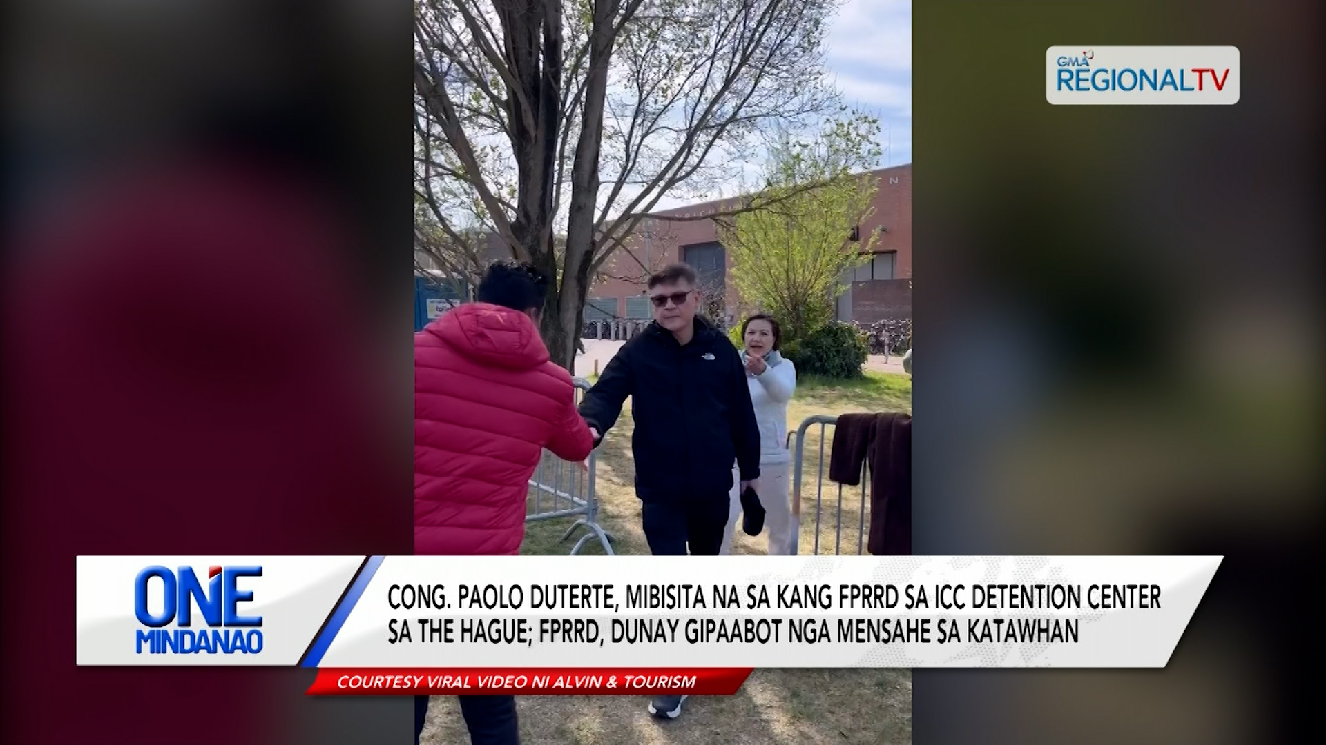Cong. Paolo Duterte, mibisita kang FPRRD sa ICC Detention Center sa The Hague