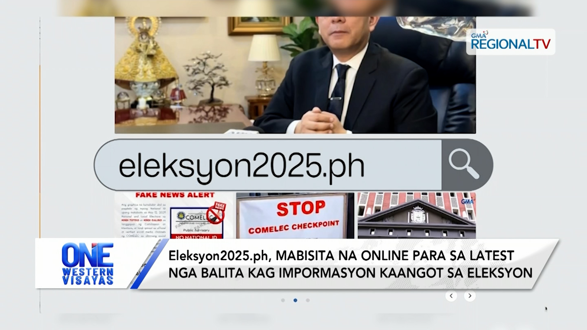 Eleksyon2025.ph, mabisita na online para sa latest nga balita sa eleksyon