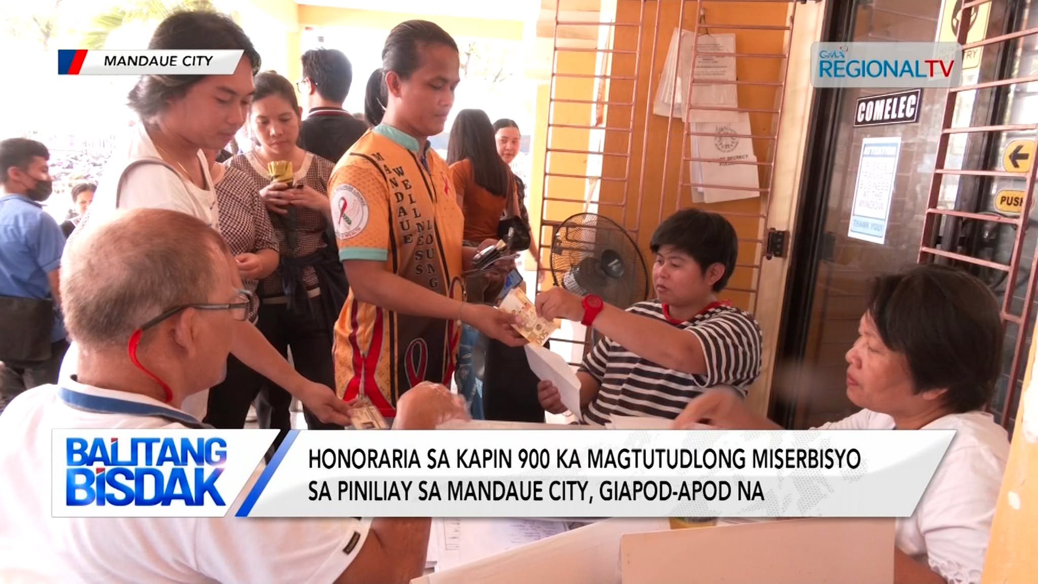 Honoraria  sa mga magtutudlong miserbisyo sa piniliay, nakadawat na