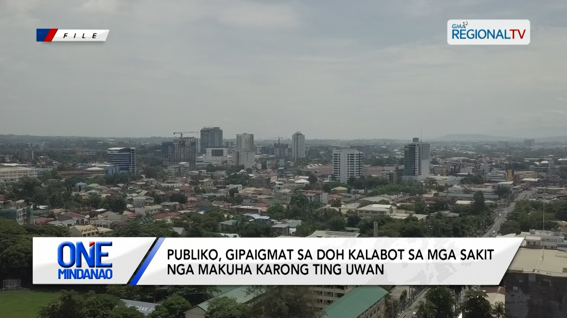 Publiko, gipaigmat sa DOH kalabot sa mga sakit nga makuha karong ting uwan