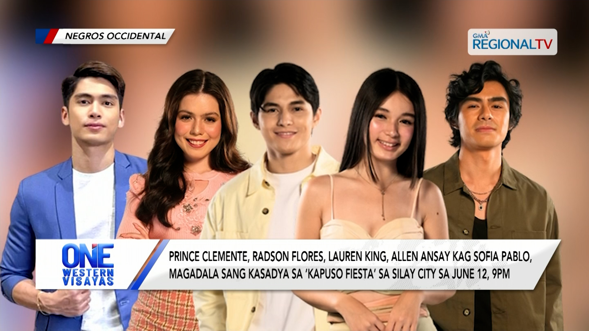 Kapuso Artists magadala sang kasadya sa ‘Kapuso Fiesta’ sa Silay City sa June 12