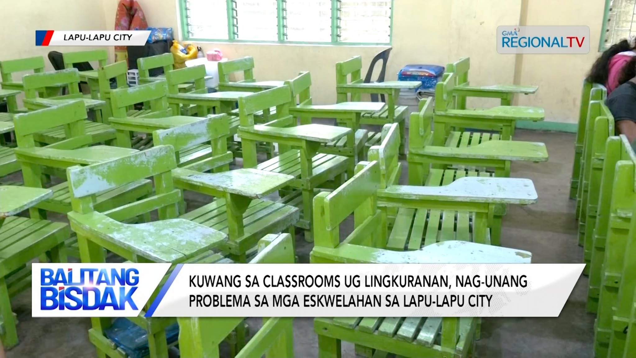 Gubang Classrooms ug Lingkuranan Problema sa Usa ka Eskwelahan sa Lapu-Lapu City