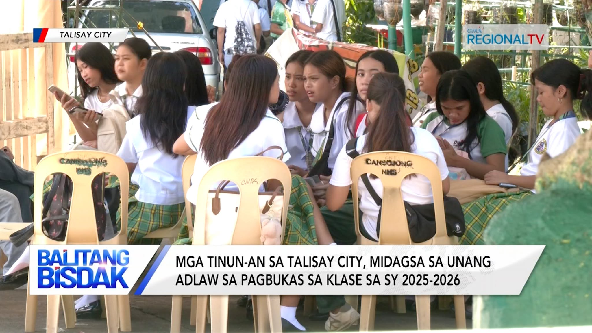 Mga tinun-an sa Talisay City, midagsa sa unang adlaw sa klase sa SY 2025-2026