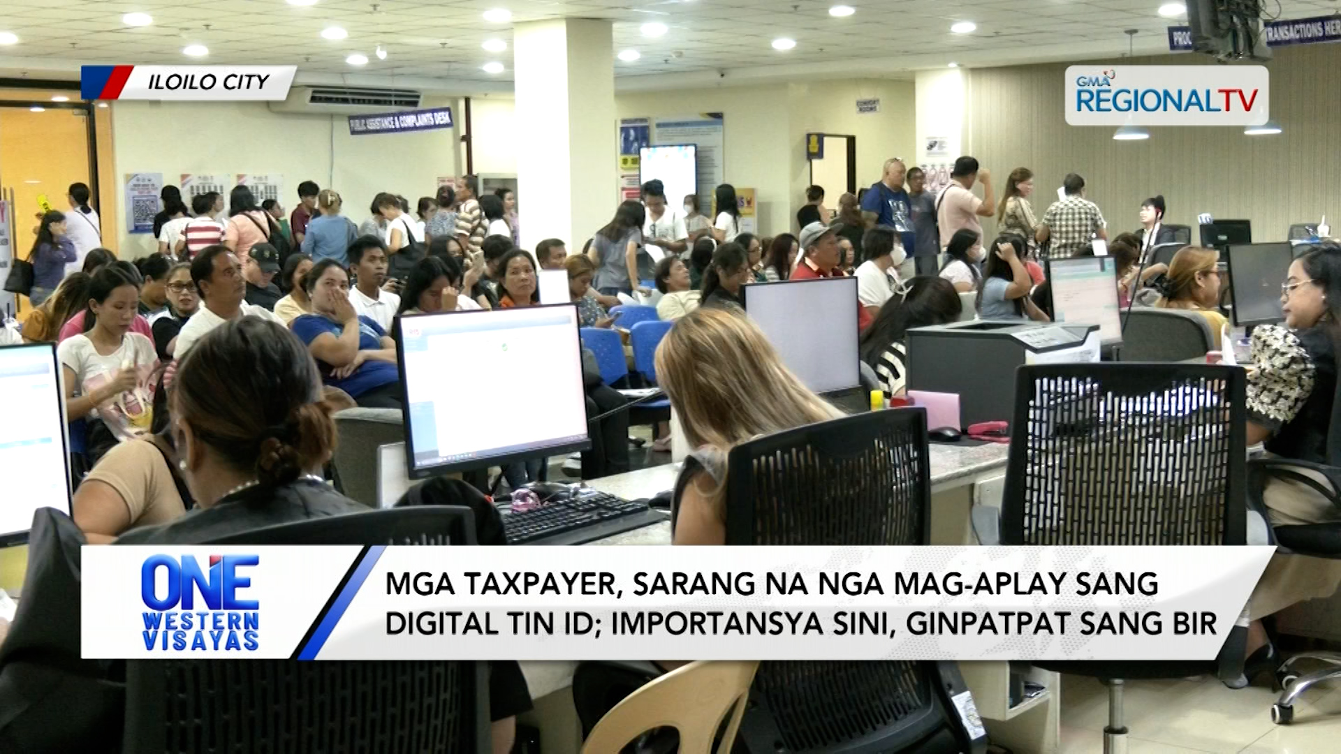 Mga taxpayer, sarang na nga mag-aplay sang digital TIN ID