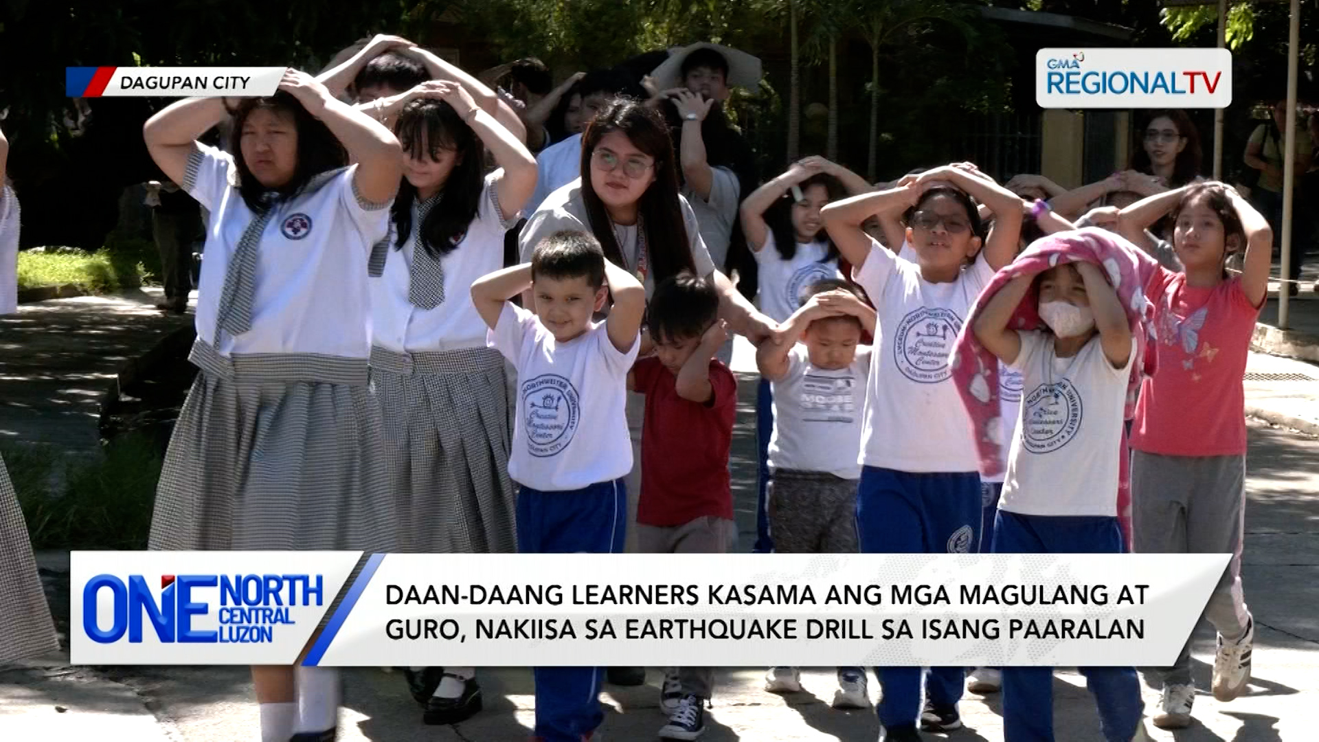 Daan-daang learners, nakiisa sa earthquake drill