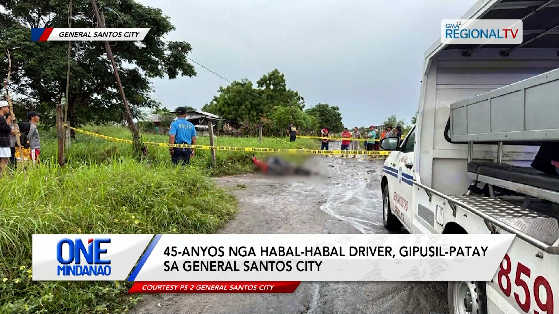 45-anyos nga habal-habal driver, gipusil-patay sa General Santos City