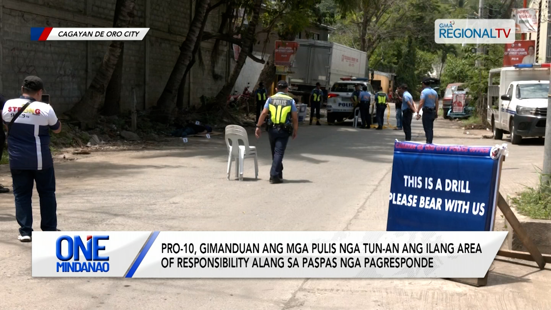 PRO-10, gipaniguro nga hanas ang ilang kapulisan sa paggamit og armas