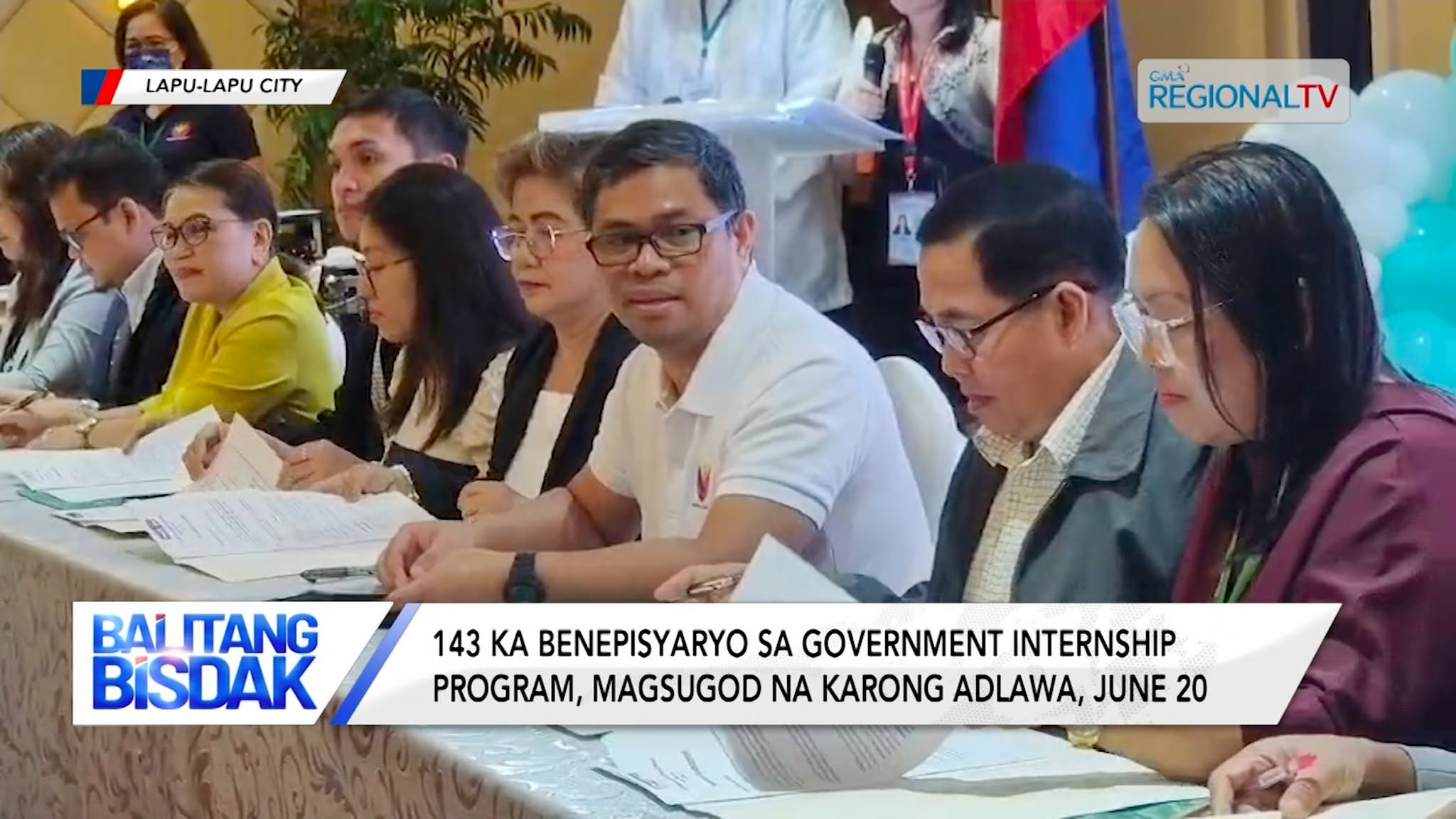 143 ka benepisyaryo sa Government Internship Program, nagsugod na karong adlawa