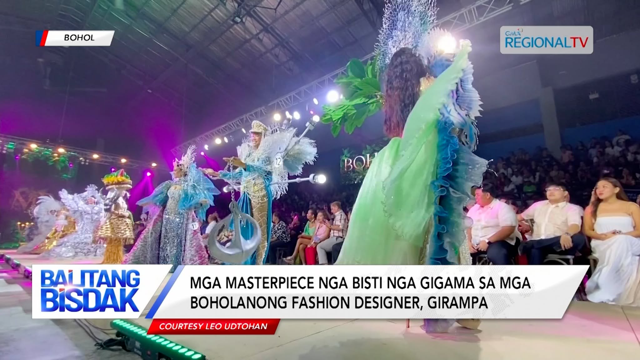 Mga costume nga gigama sa mga Boholanong fashion designer, girampa