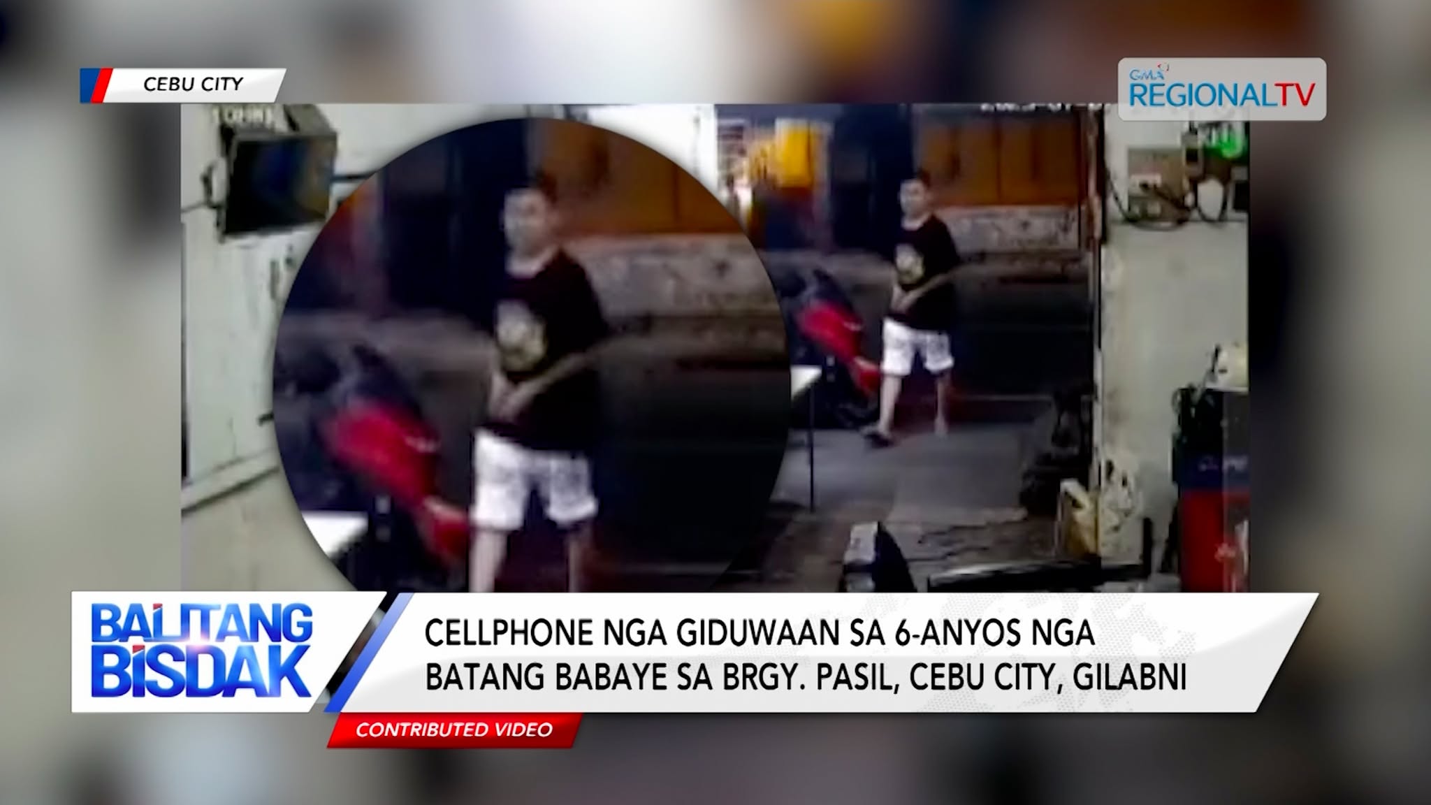 Cellphone nga giduwaan sa 6-anyos nga batang babaye sa Brgy. Pasil, gilabni
