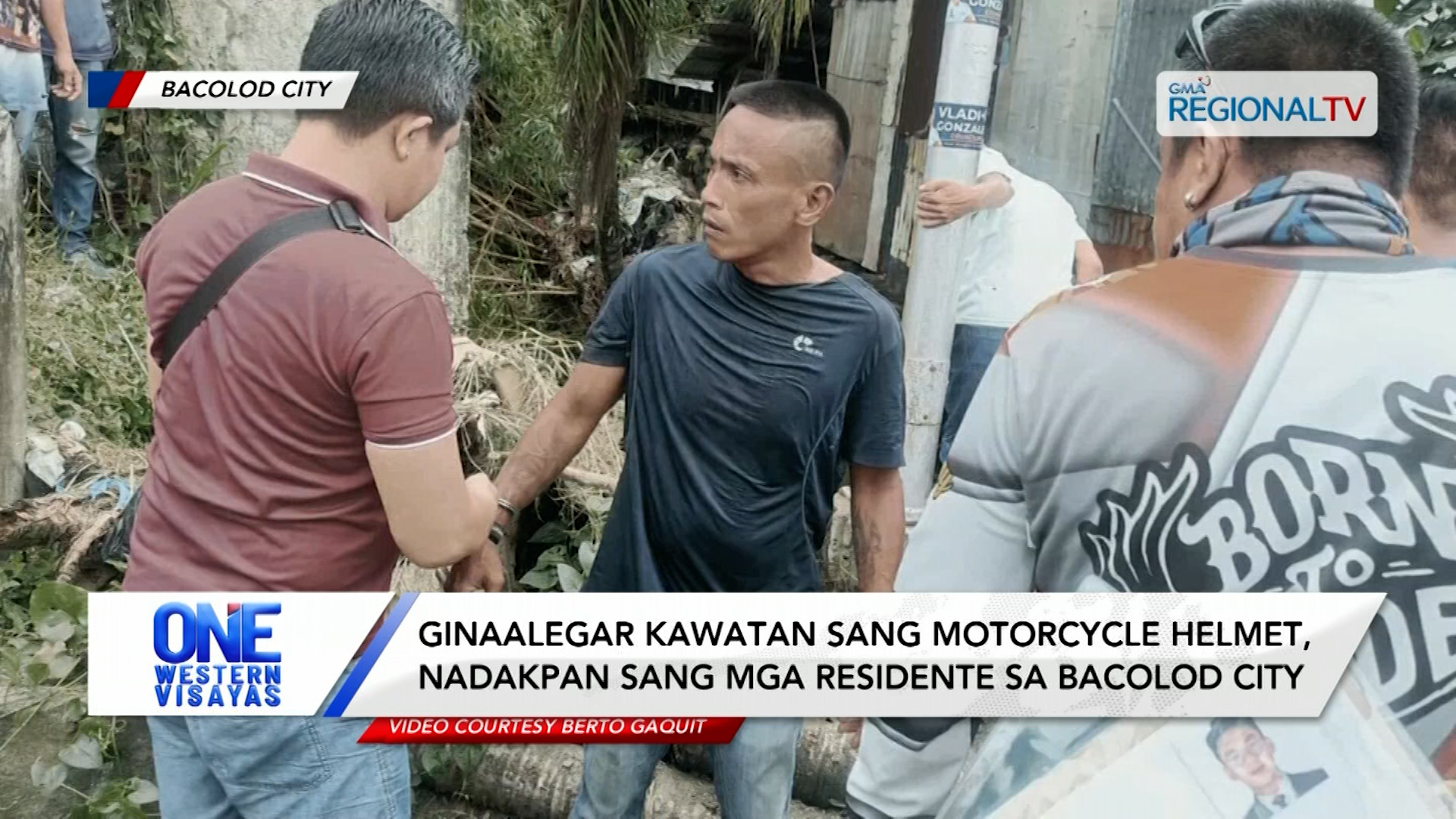 Ginaalegar kawatan sang motorcycle helmet, nadakpan sang mga residente | One Western Visayas