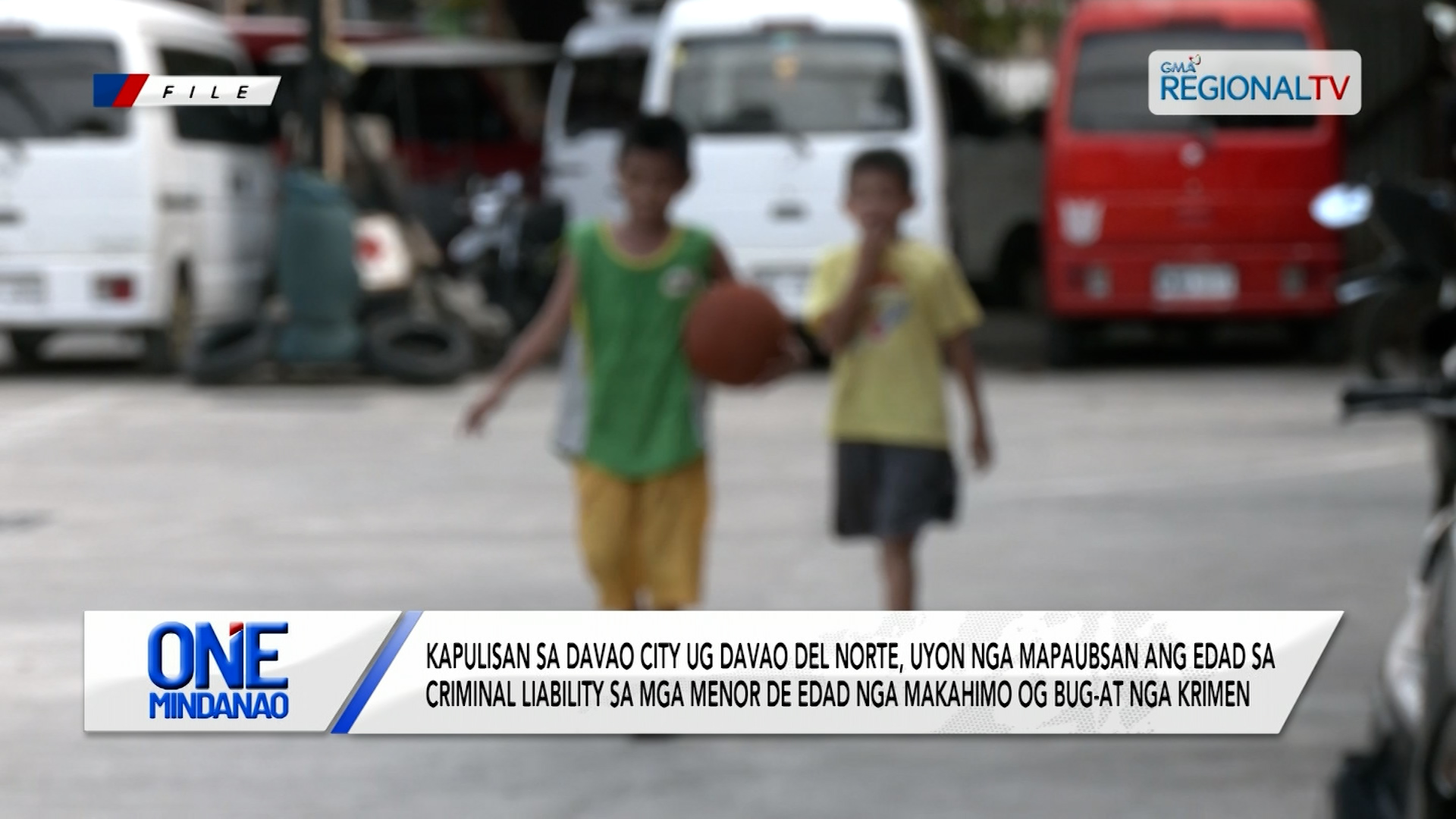 Pagpaubos sa criminal liability sa minors nga malambigit sa krimen, uyon ang PNP | One Mindanao