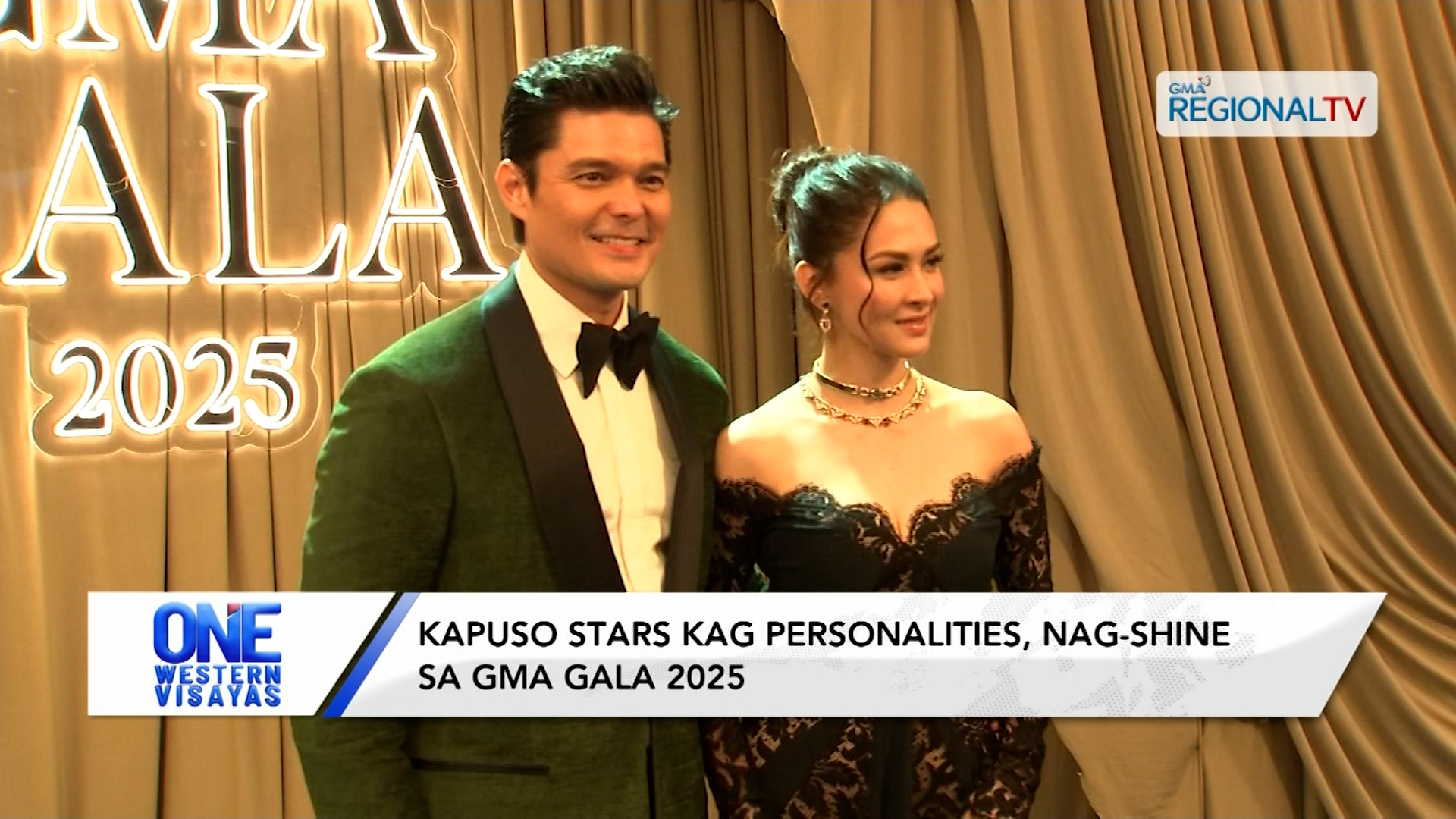 Kapuso stars kag personalities, nag-shine sa GMA Gala 2025 | One Western Visayas