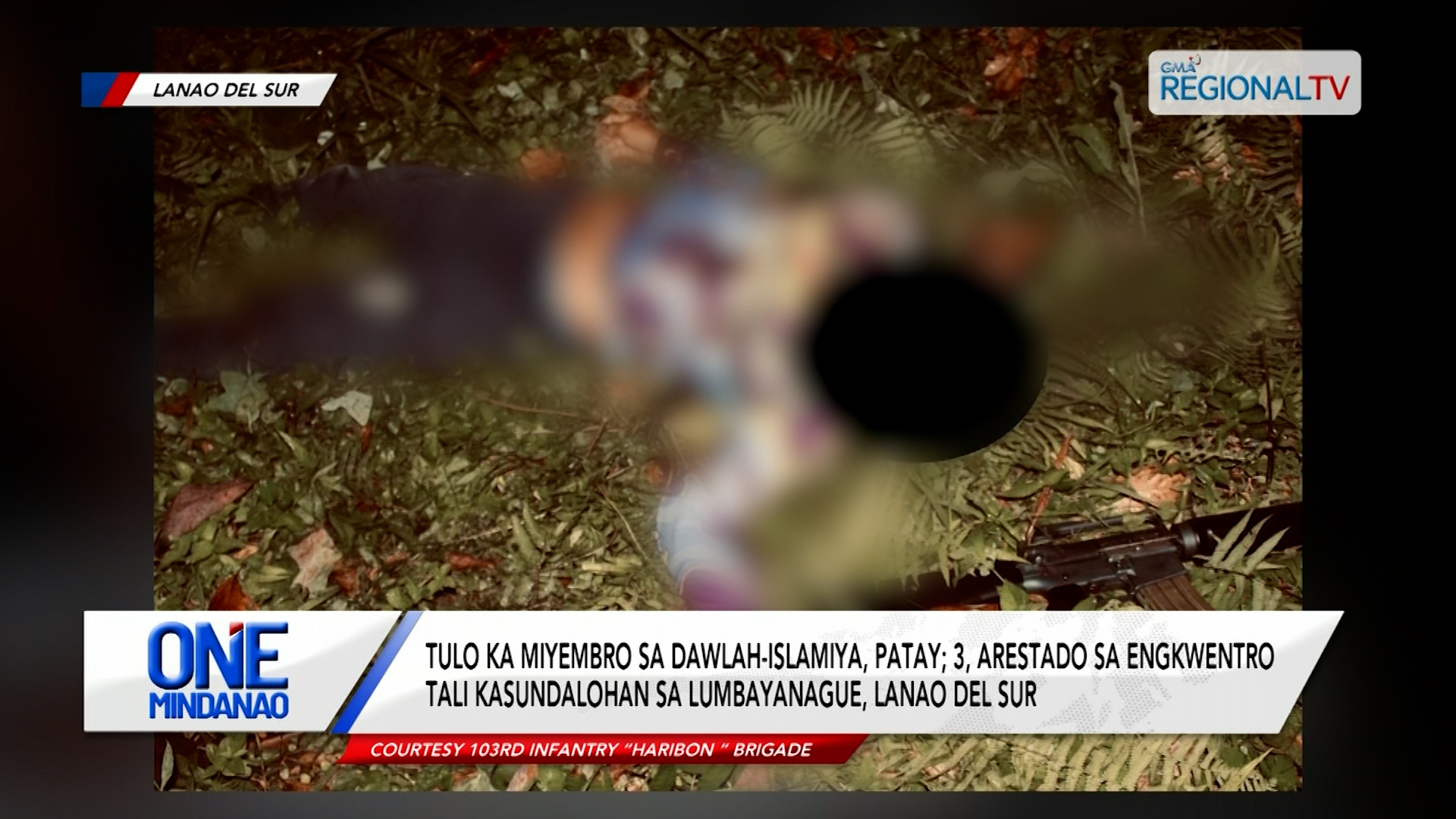 3 miyembro sa Dawlah-Islamiya, patay; 3, arestado sa engkwentro | One Mindanao