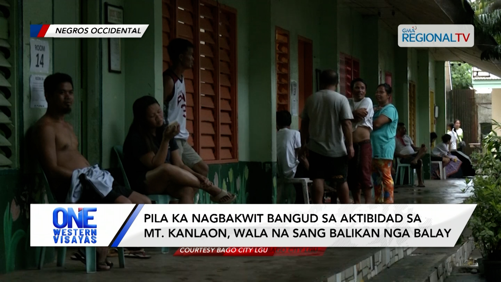 Pila ka nagbakwit bangud sa aktibidad sa Mt. Kanlaon, naguba na ang balay | One Western Visayas