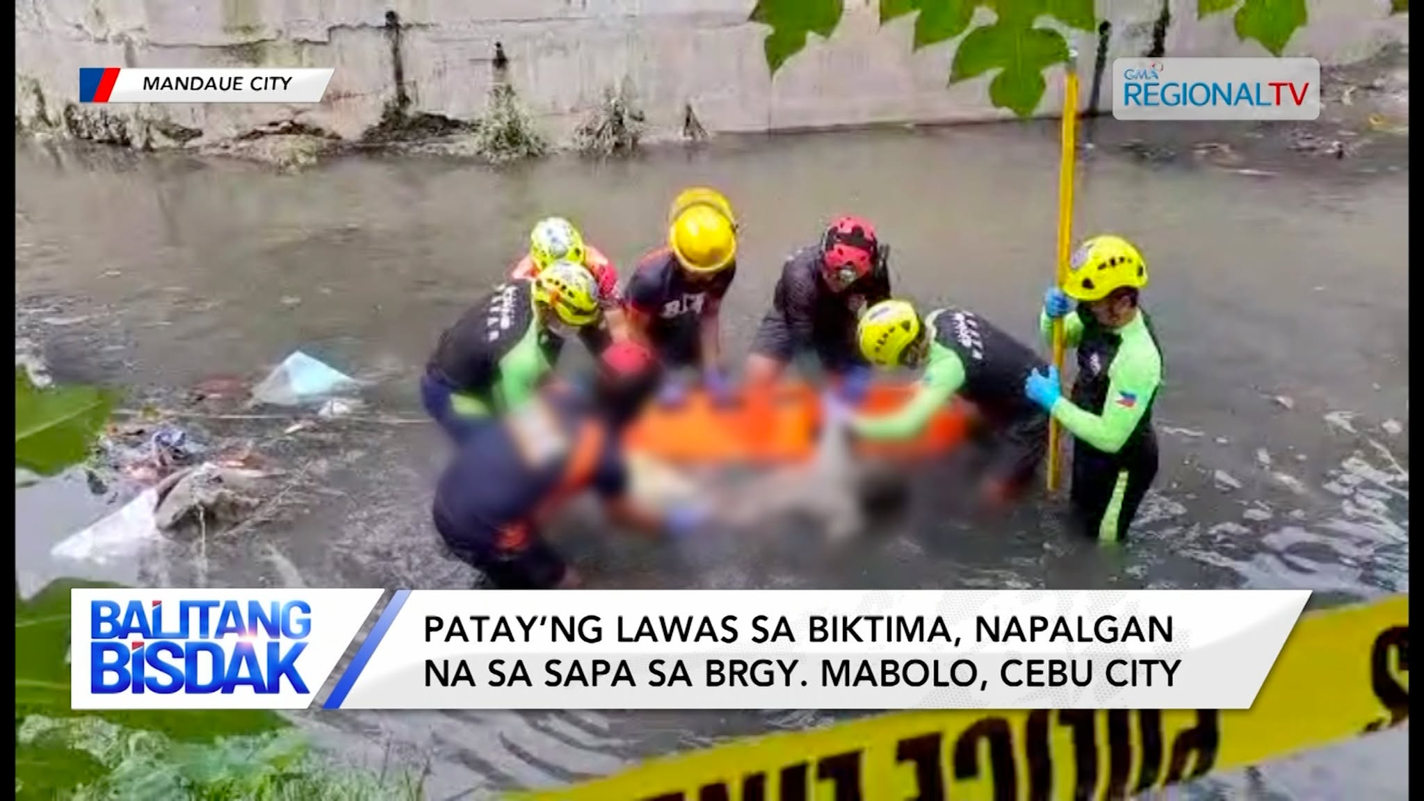 56-anyos nga lalaking natagak sa sapa sa Mandaue, napalgang wala na’y kinabuhi | Balitang Bisdak