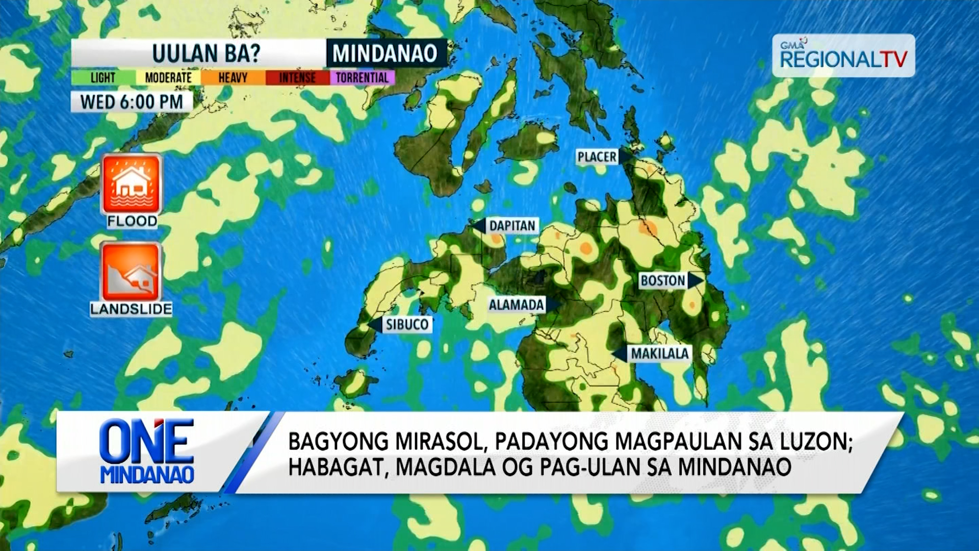 Mindanao, ulanon tungod sa Habagat I One Mindanao