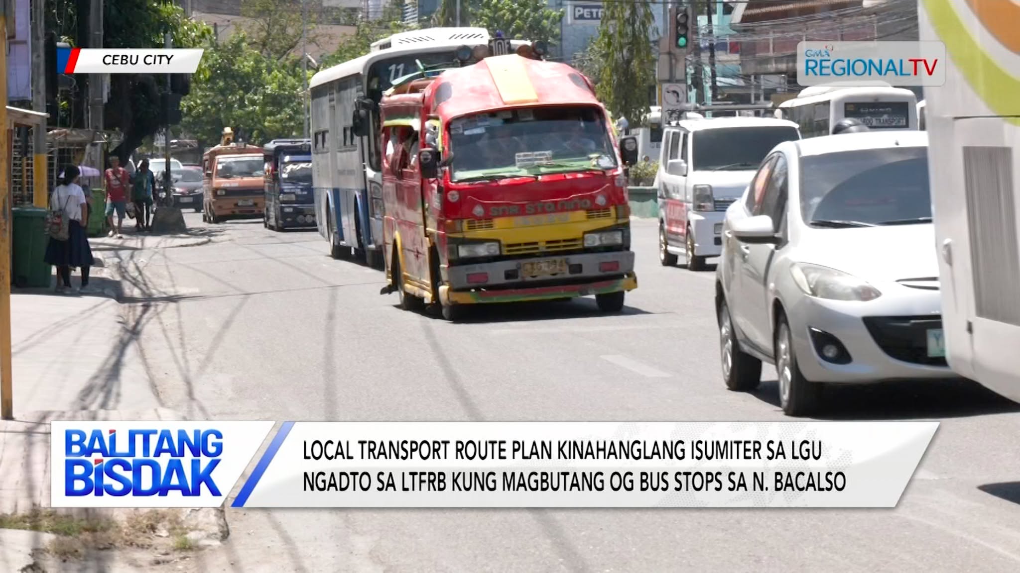 Local Transport Route Plan, Ipasumiter kon Magbutang og Bus Stop sa N. Bacalso | Balitang Bisdak