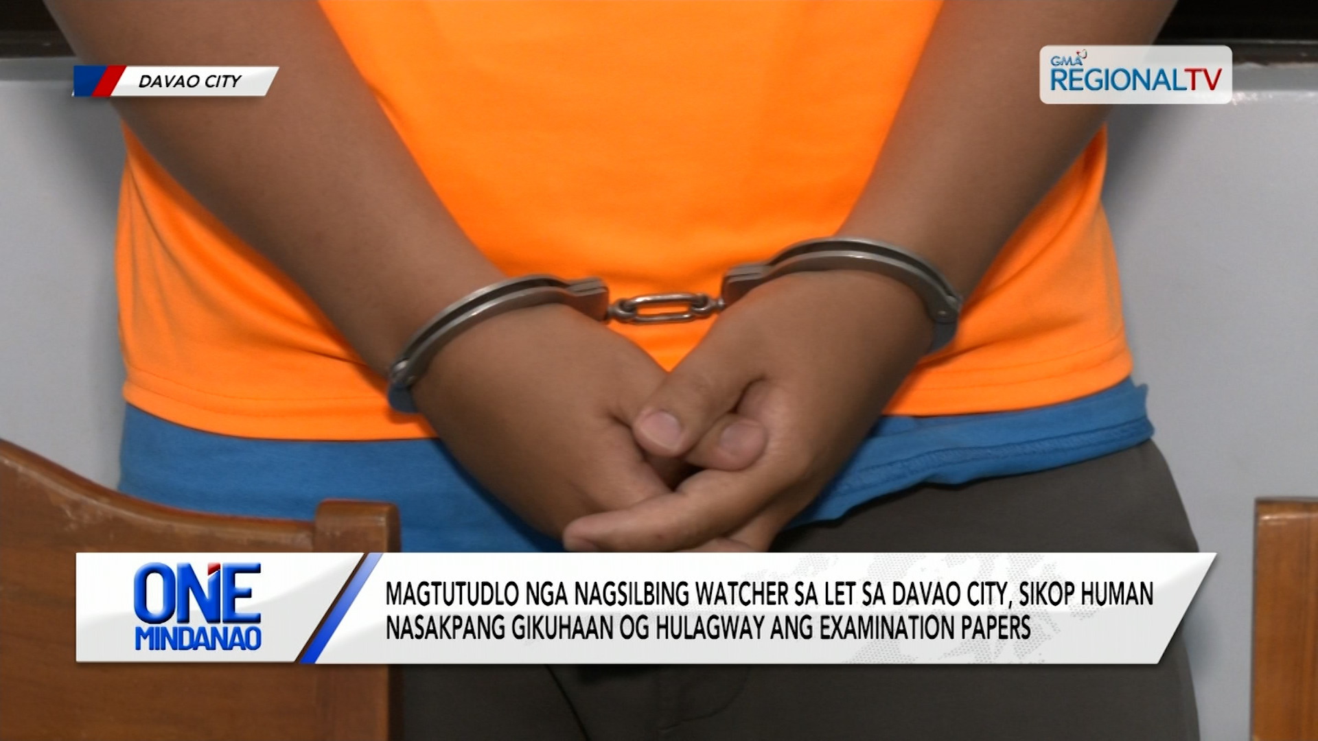Magtutudlo nga watcher sa LET, sikop humangikuhaan og hulagway ang exam papers | One Mindanao