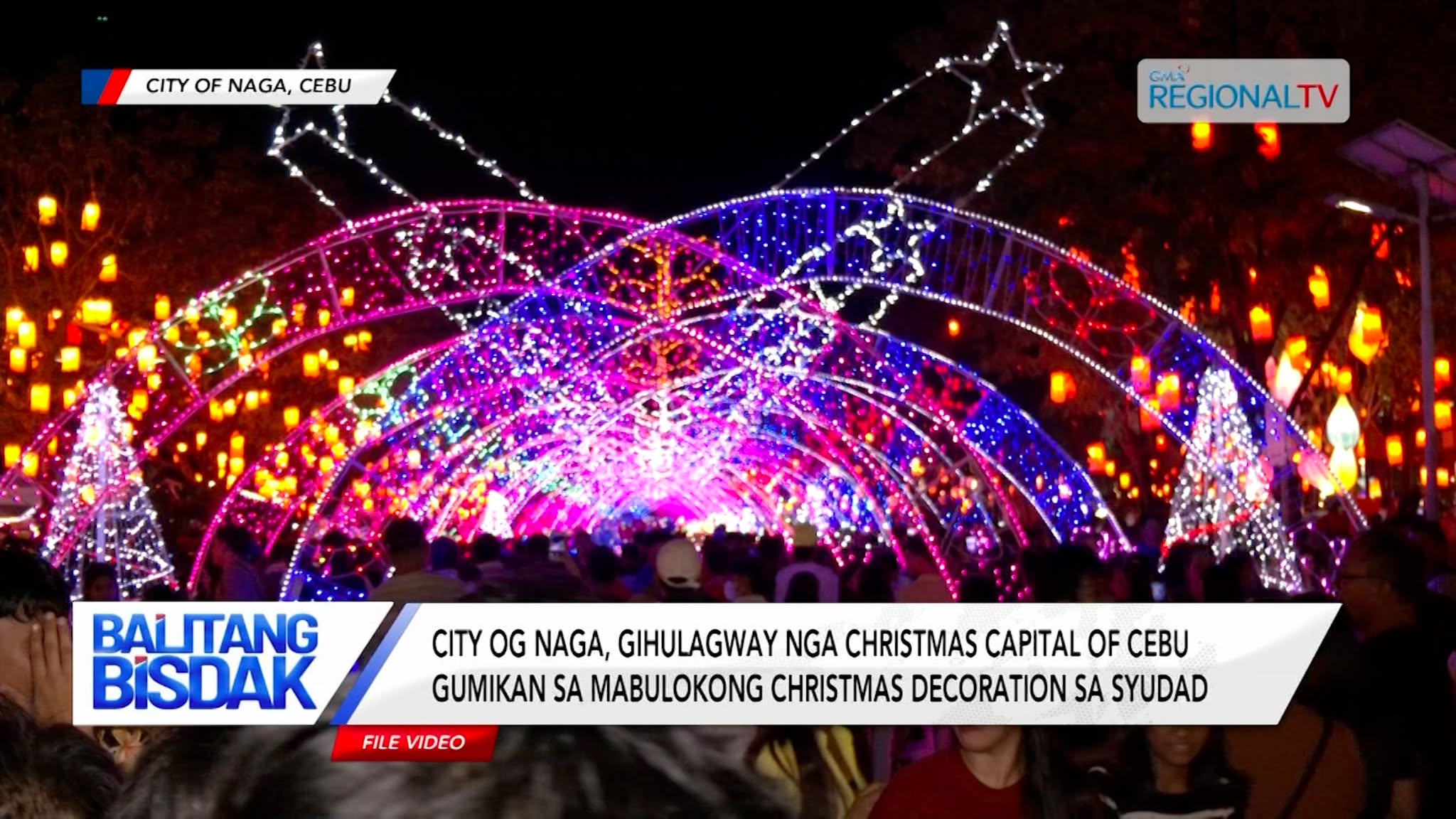 City of Naga, Aduna nay Tema para sa ilang Christmas Decoration | Balitang Bisdak