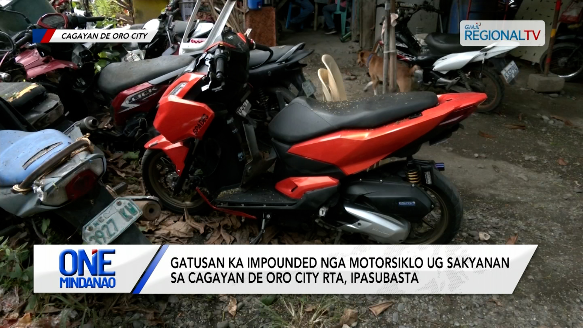 Gatusan ka impounded nga motorsiklo, ipasubasta | One Mindanao