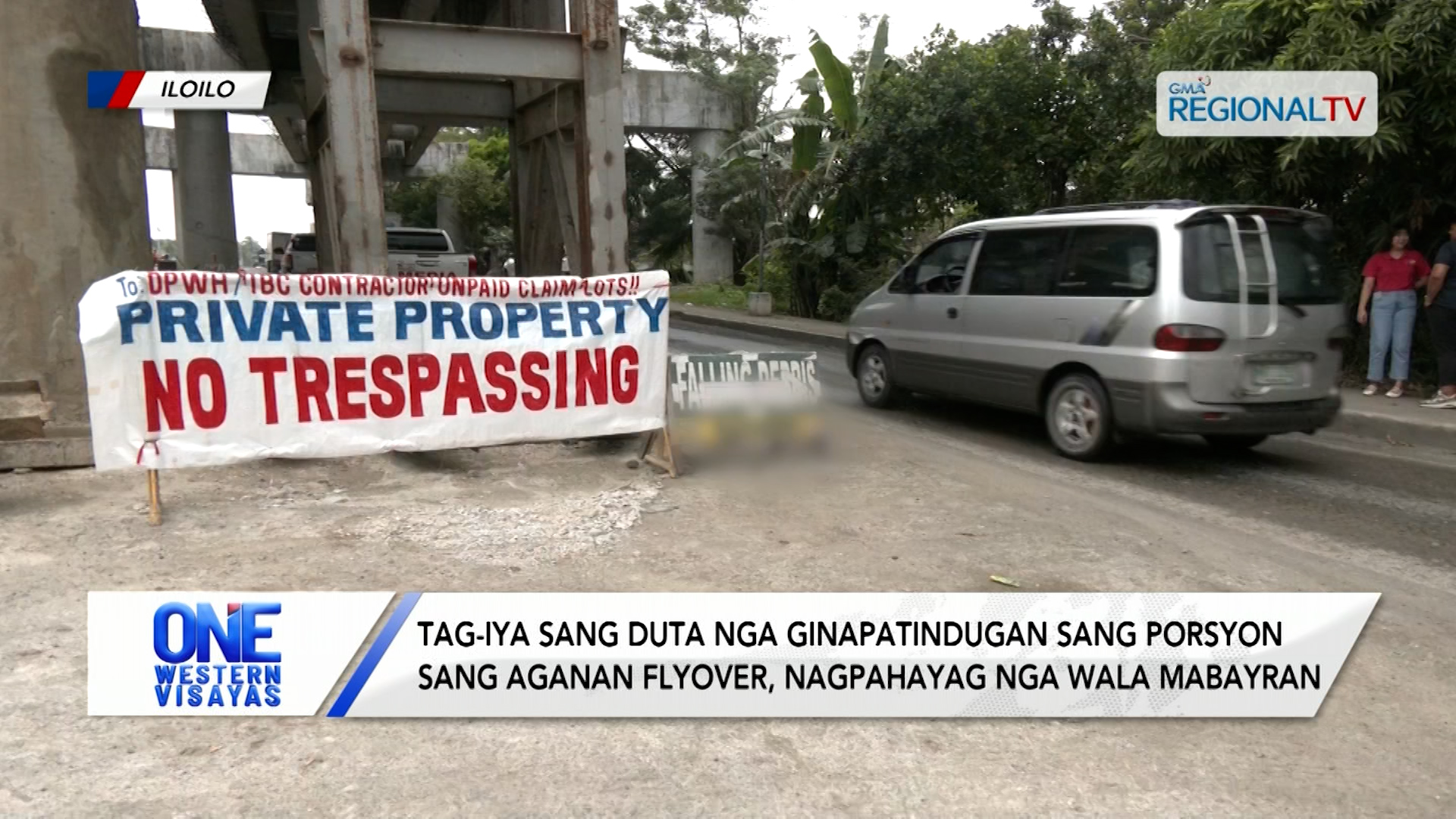 Tag-iya sang duta nga ginpatindugan sang Aganan Flyover wala mabayran sang DPWH| One Western Visayas