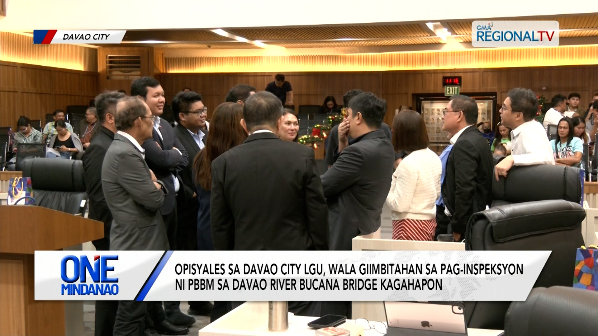 Davao City LGU, wala giimbitahan sa pag-inspeksyon sa Davao River Bucana Bridge | One Mindanao