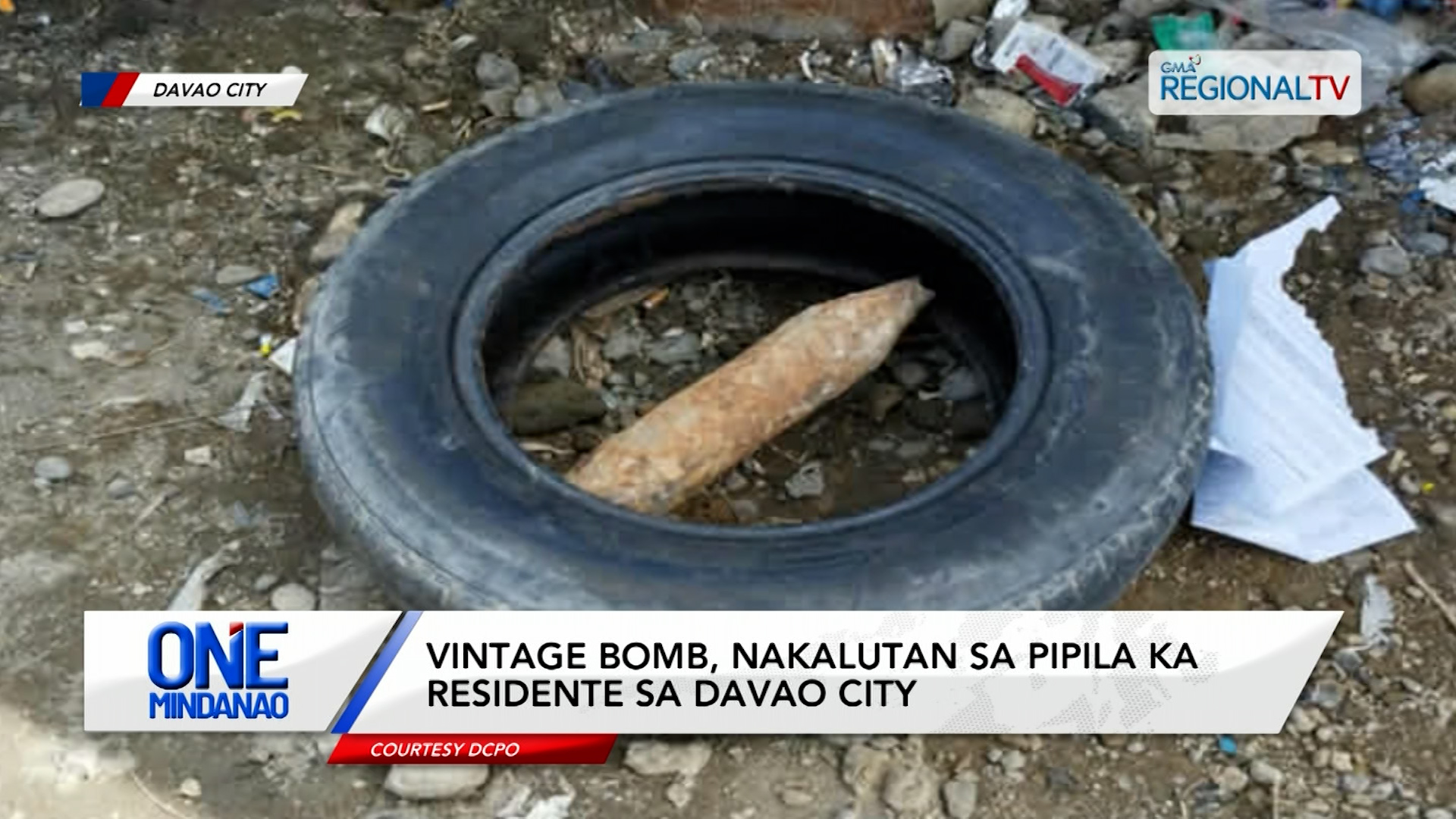 Vintage bomb, nakalutan sa pipila ka residente sa Davao City | One Mindanao