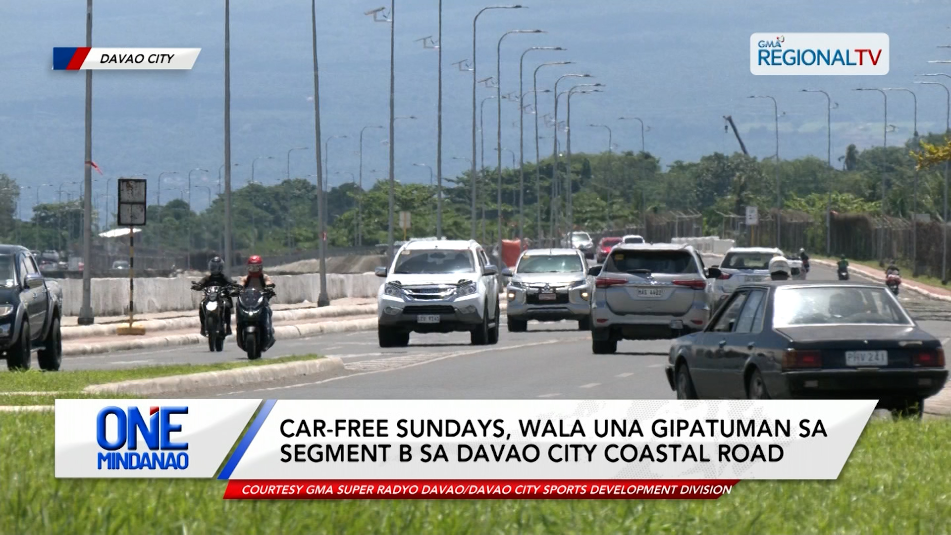 Car-free Sundays sa Davao City Coastal Road, wala una gipatuman | One Mindanao