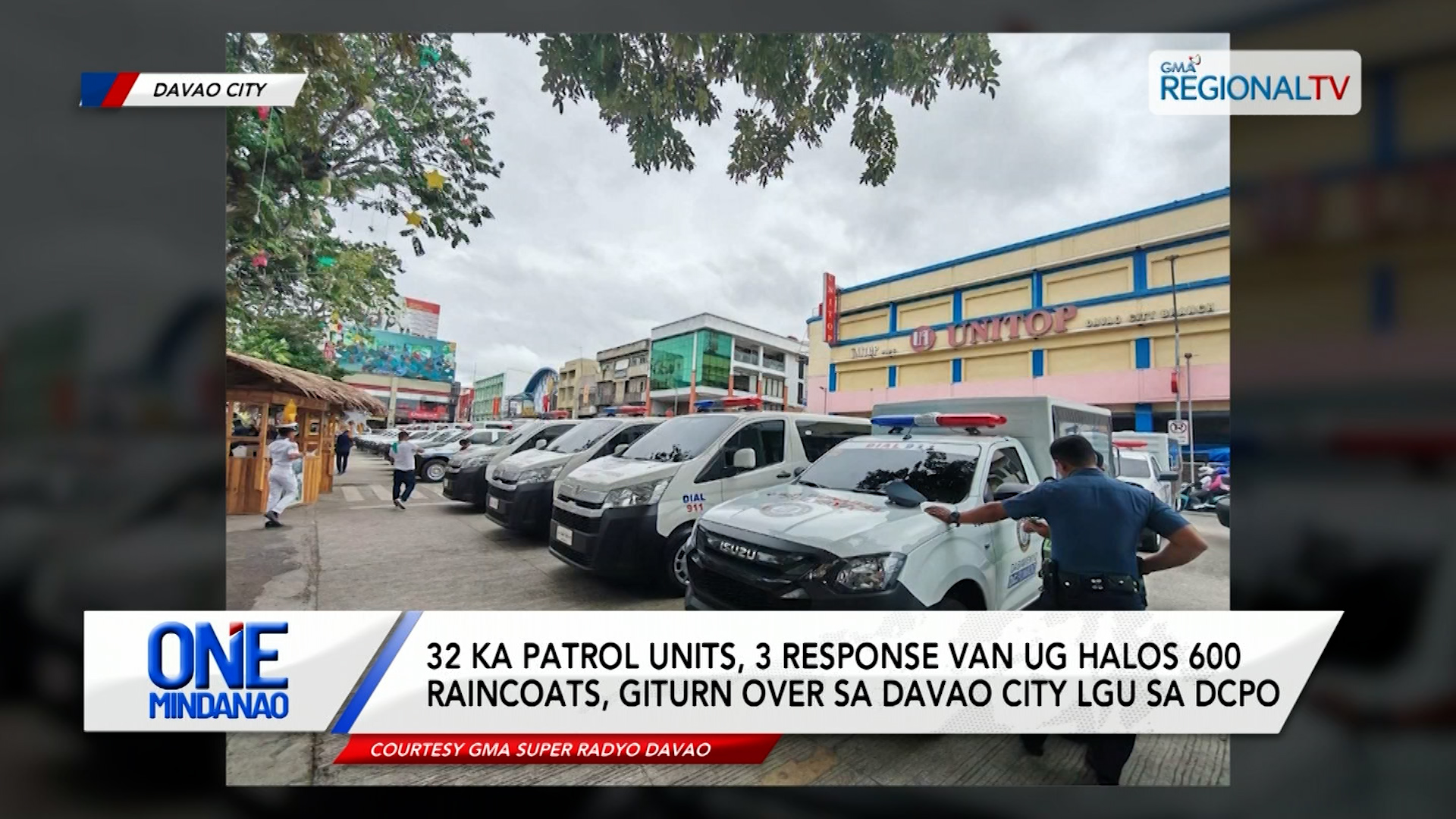 Mga sakyanan ug kagamitan sa DCPO, gi-turn over sa Davao City LGU | One Mindanao