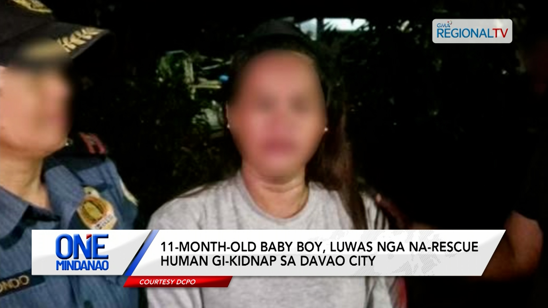 11-month-old baby boy, luwas nga na-rescue human gi-kidnap | One Mindanao