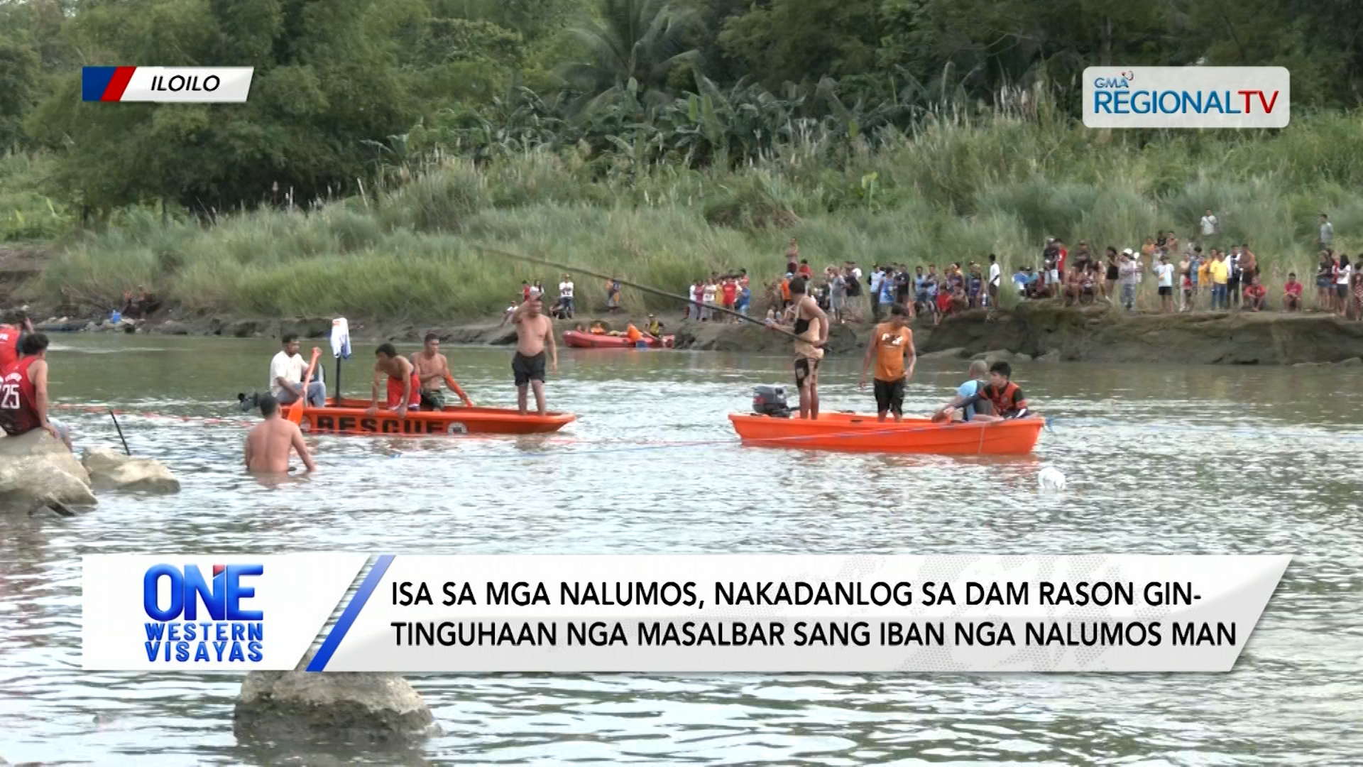 Tatlo ka menor de edad, nalumos sa Moroboro dam sa Dingle, Iloilo | One Western Visayas
