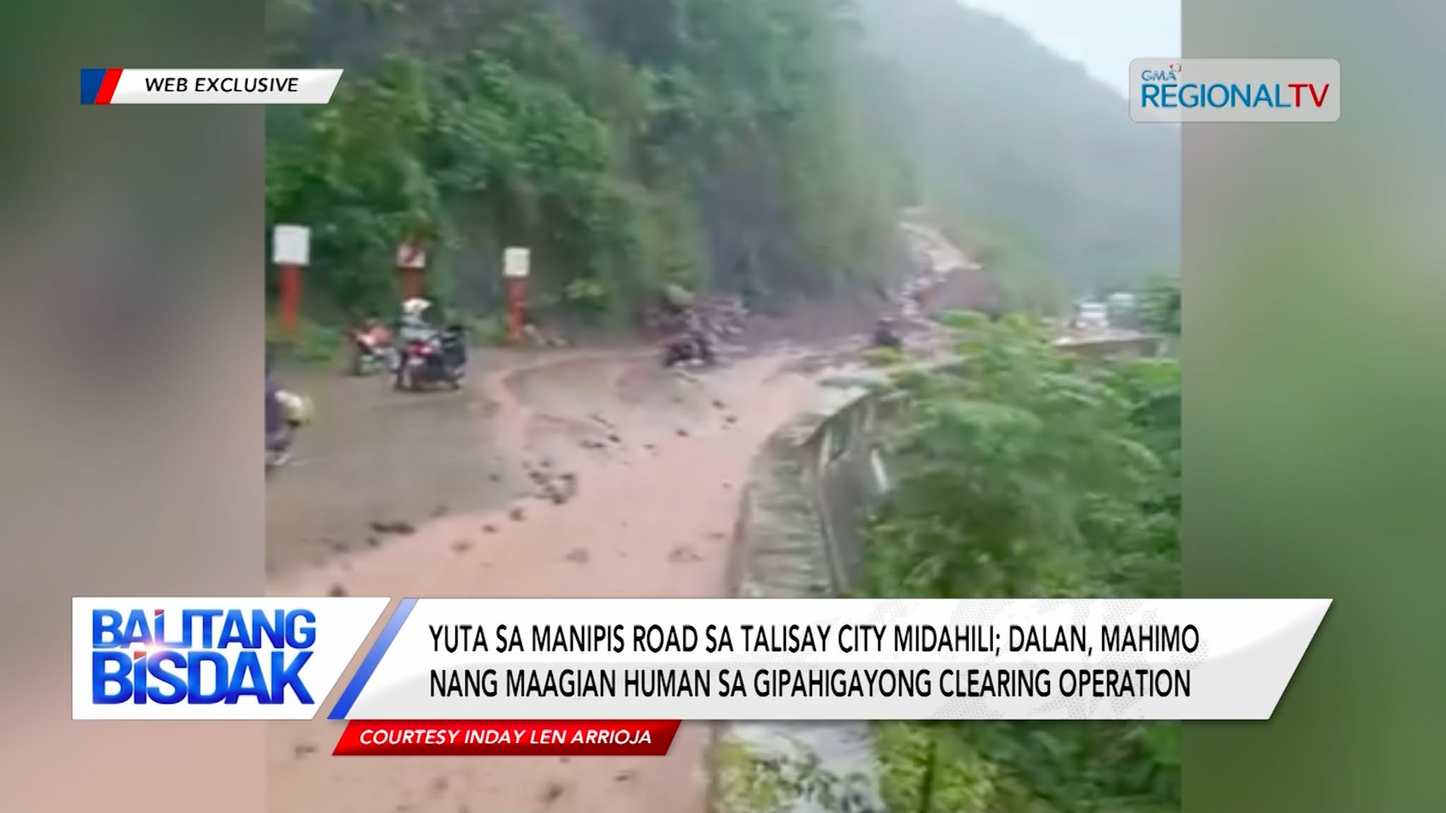 Yuta sa Manipis Road sa Talisay City, Midahili | Balitang Bisdak