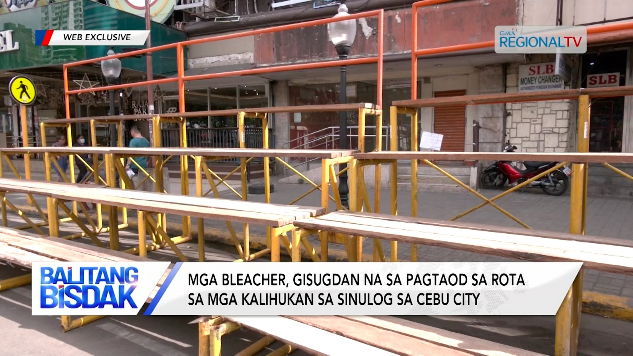 Mga Bleacher, Gitaod na sa Rota sa Kalihukan sa Sinulog | Balitang Bisdak