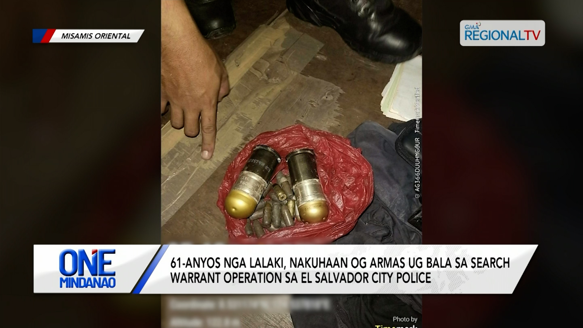 61-anyos nga lalaki, nakuhaan og armas ug bala | One Mindanao