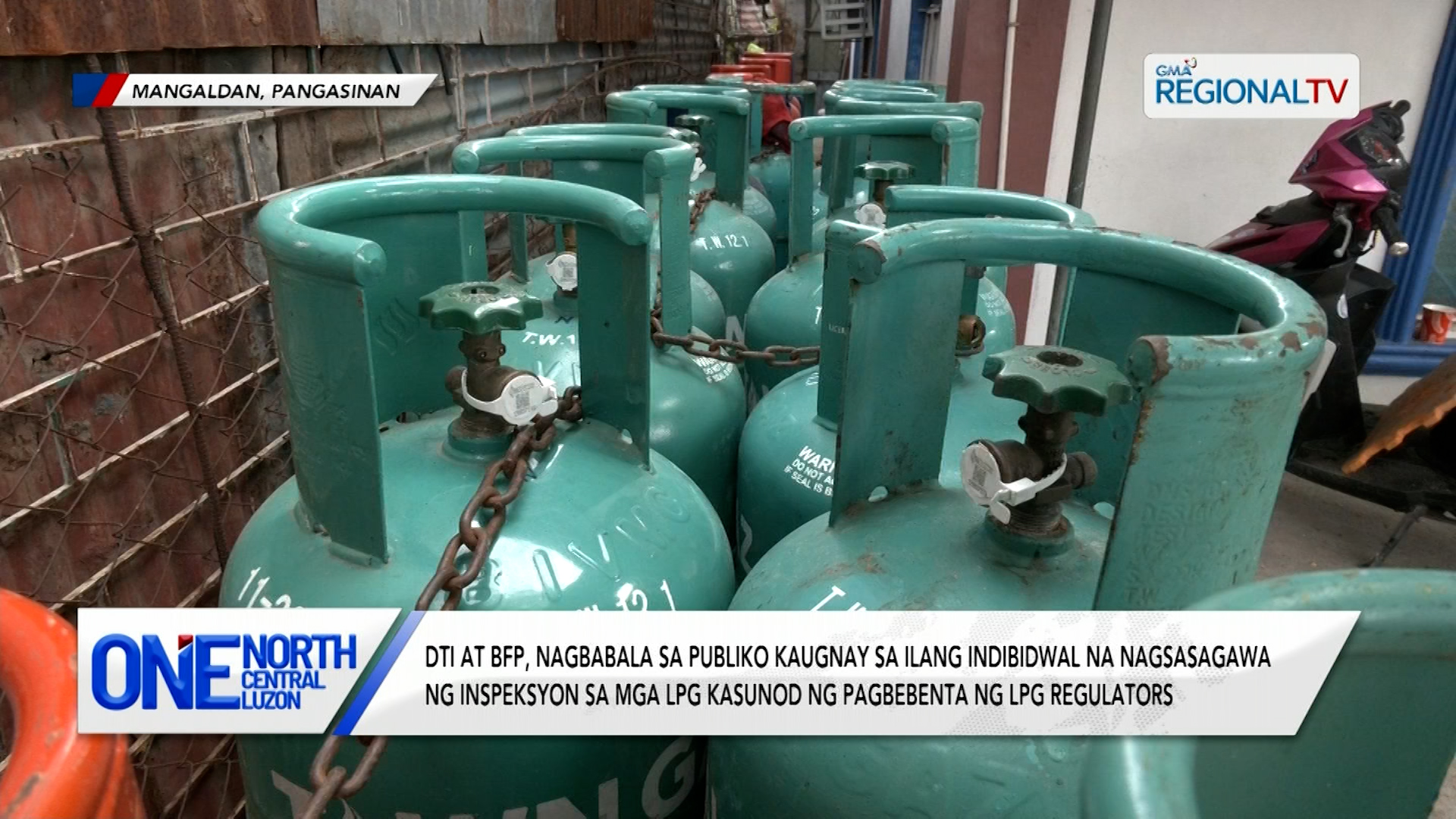 DTI at BFP, nagbabala kaugnay sa mga nagsasagawa ng inspeksyon sa LPG | One North Central Luzon