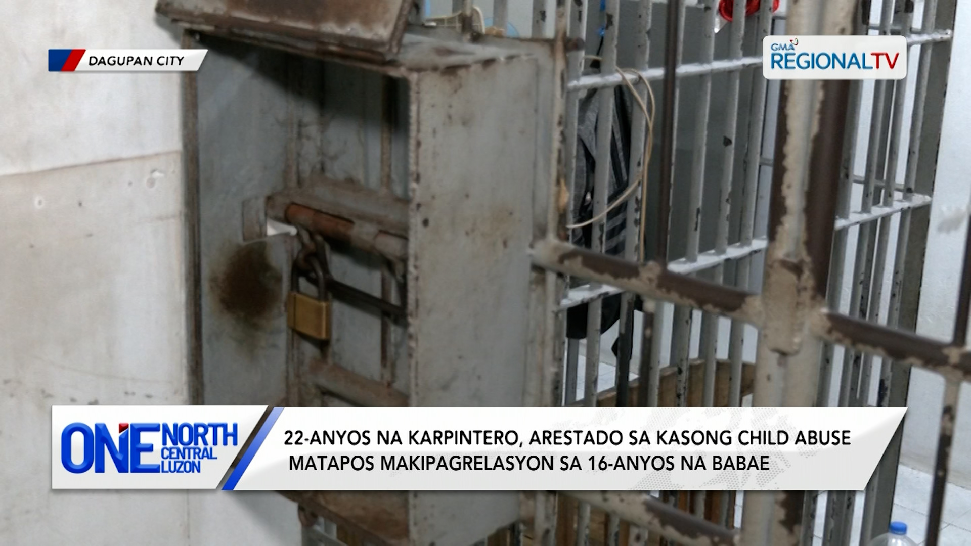 22-anyos na karpintero, arestado sa kasong child abuse | One North Central Luzon