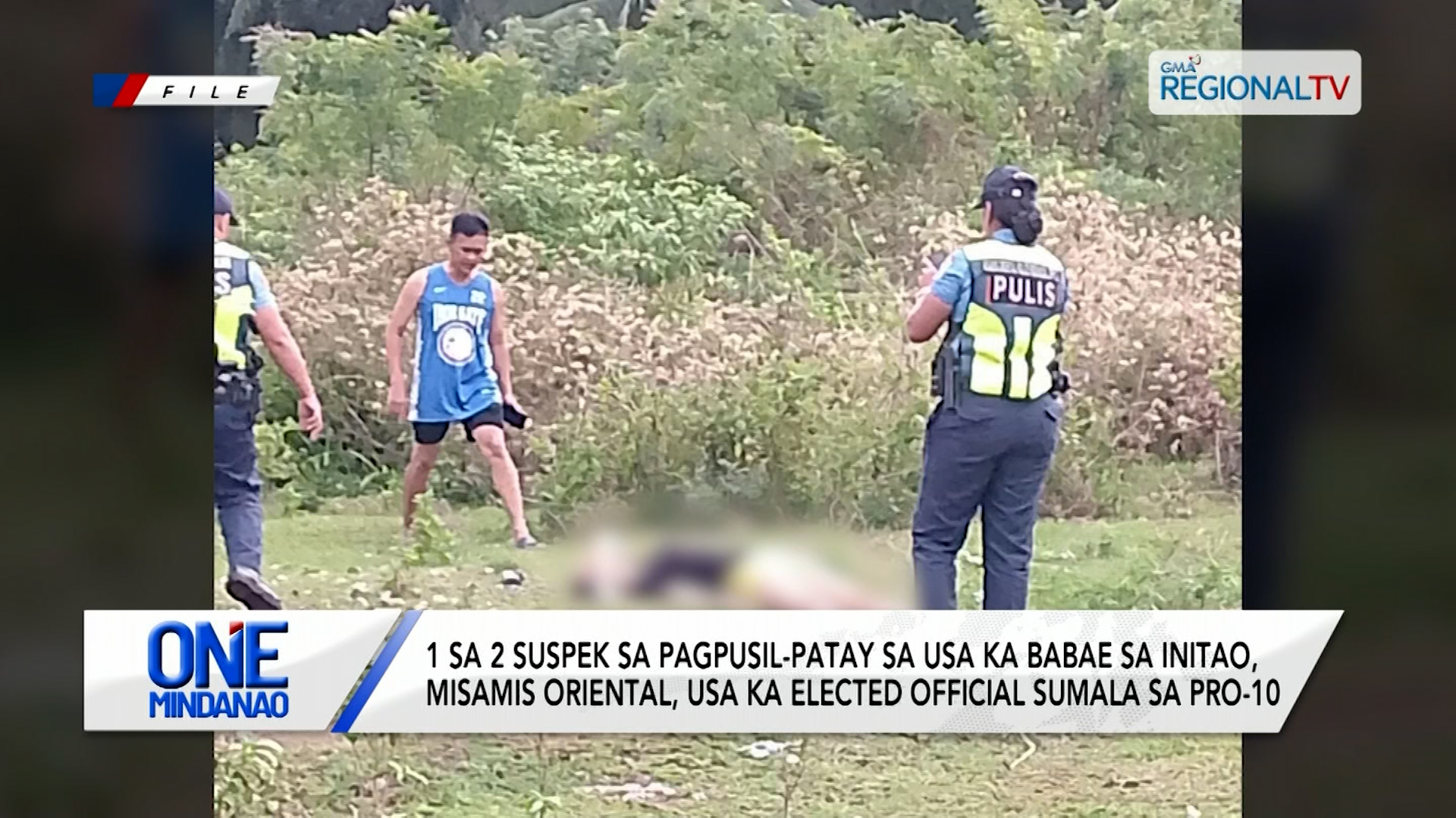 1 sa 2 suspek sa pagpusil-patay sa usa ka babae, usa ka elected official | One Mindanao