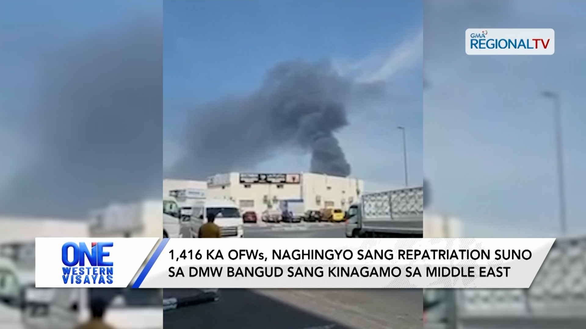 1,416 ka OFWs, naghingyo sang repatriation bangud sang kinagamo sa Middle East | One Western Visayas