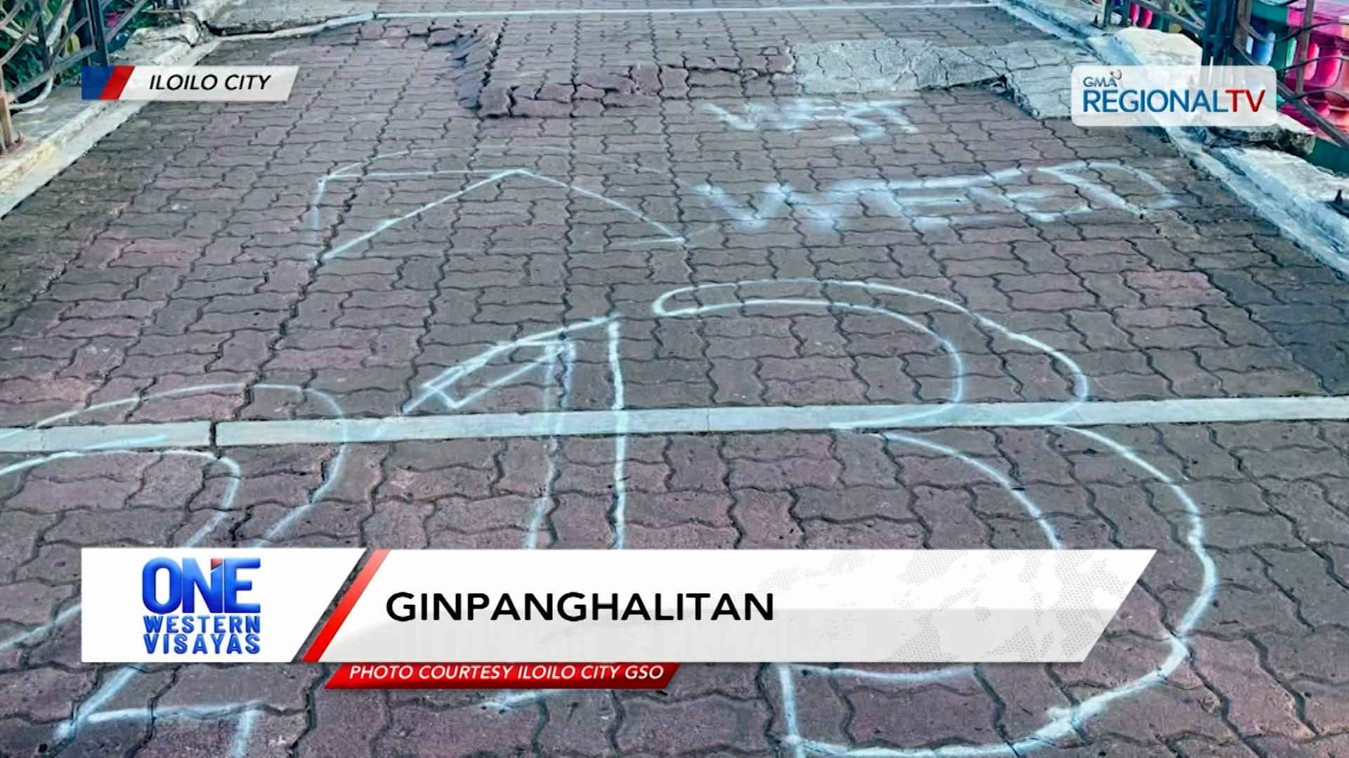 Bike lane sa Jaro, ginpang-vandalize sang ginaalegar gang sang mga pamatan-on | One Western Visayas