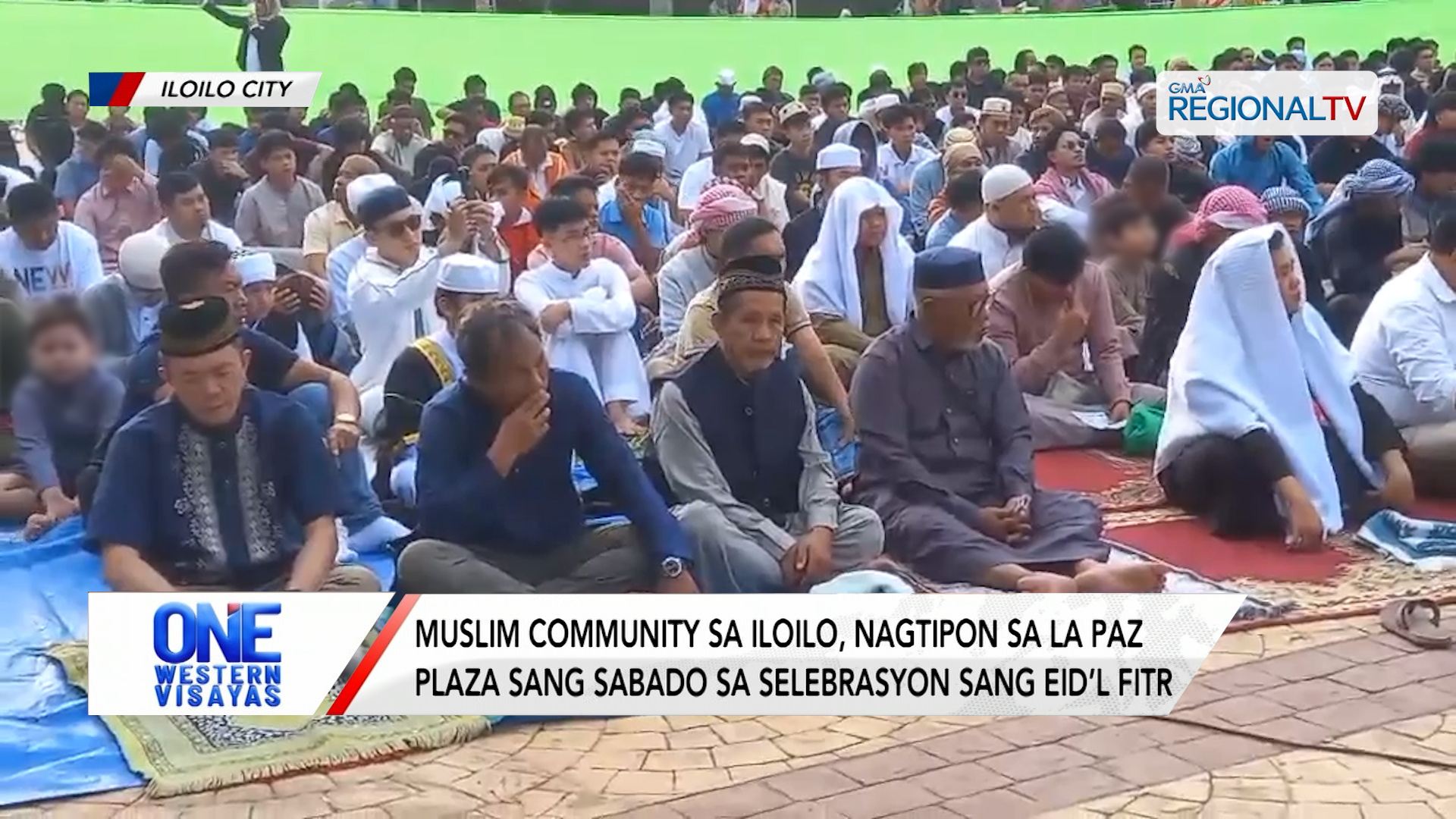 Muslim community sa Iloilo, nagtipon sa selebrasyon sang Eid’l Fitr | One Western Visayas