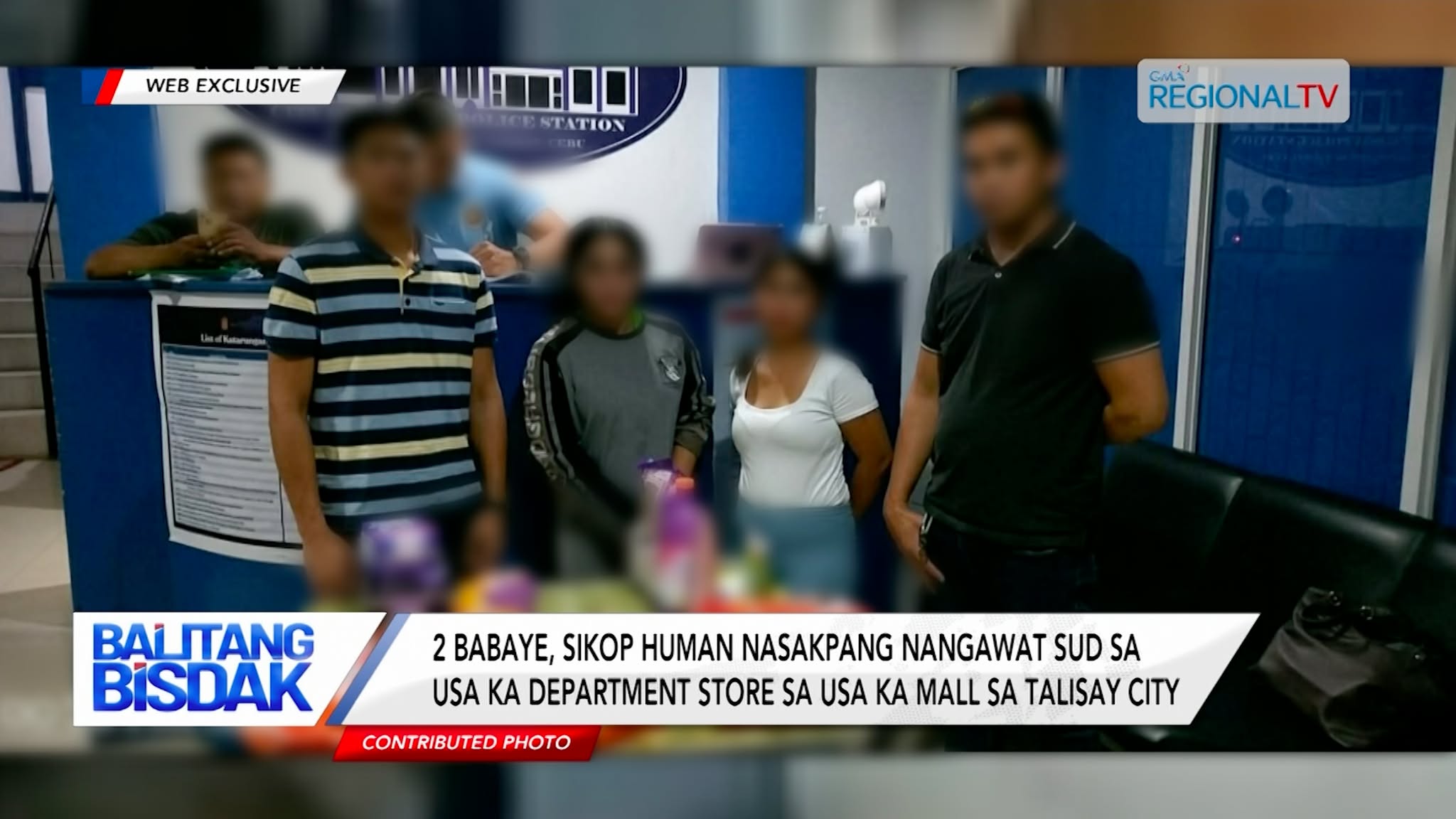 2 Babaye, Sikop Human Nangawat sa Usa ka Department Store sa Mall sa Talisay City | Balitang Bisdak