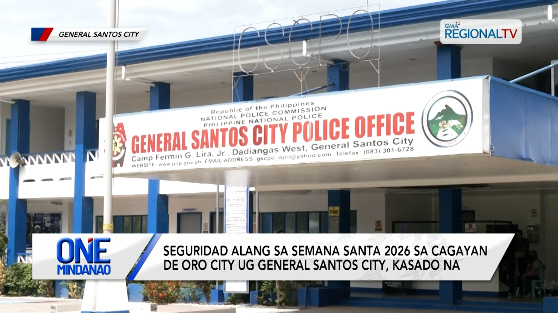 Seguridad alang sa Semana Santa 2026, kasado na | One Mindanao