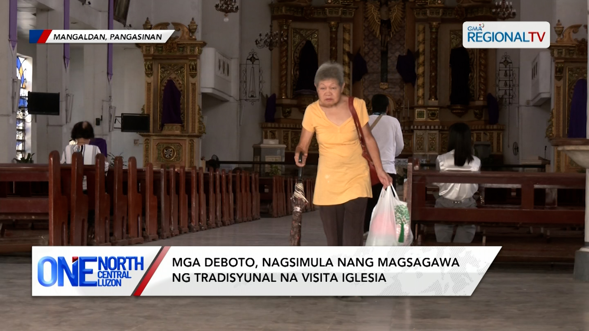 Mga deboto, nagsimula nang magsagawa ng tradisyunal na Visita Iglesia | One North Central Luzon