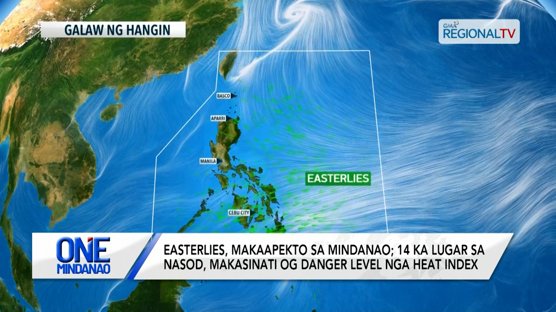 Easterlies, makaapekto sa Mindanao I One Mindanao