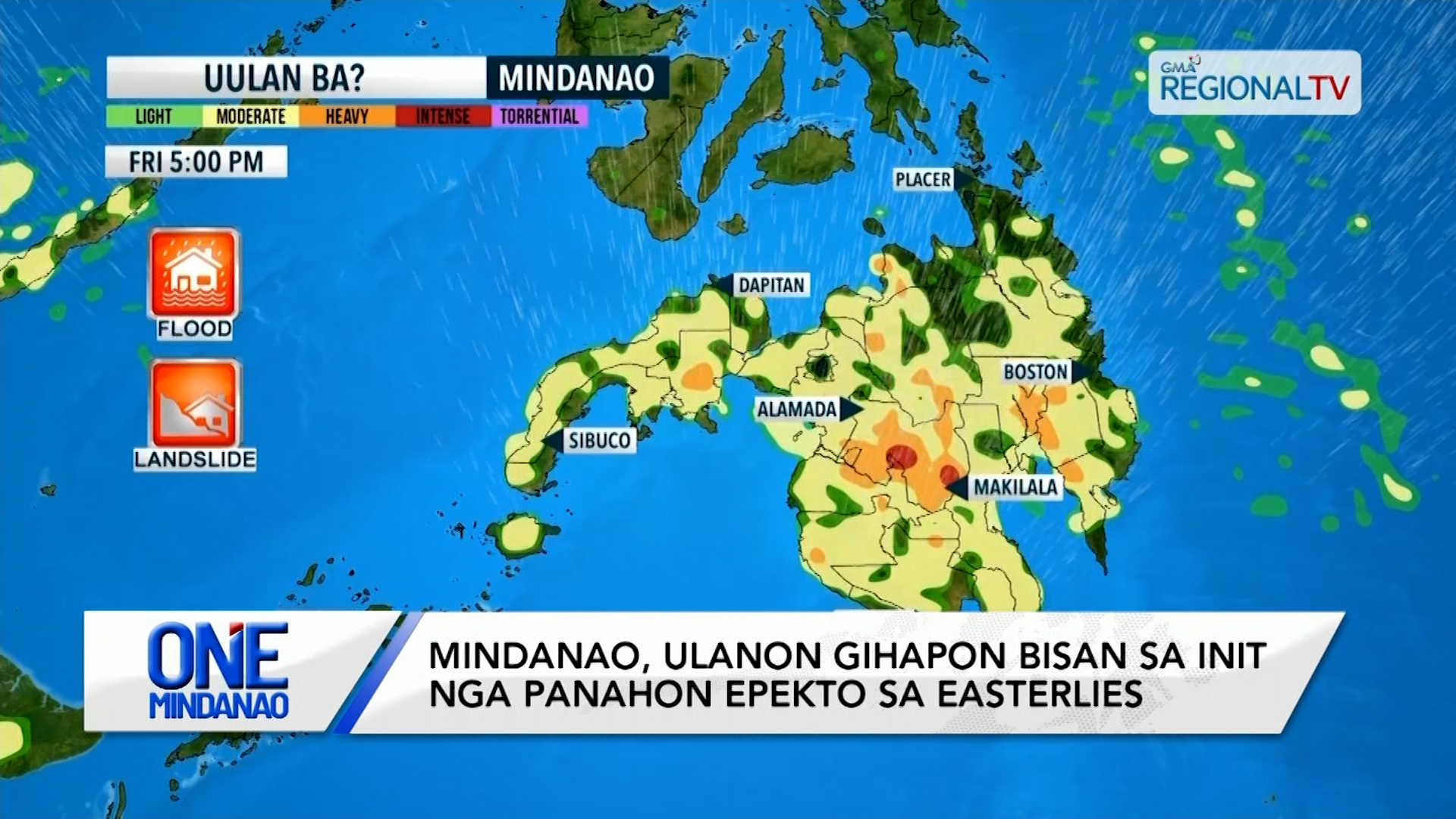 Easterlies, nakaapekto sa isla sa Mindanao I One Mindanao