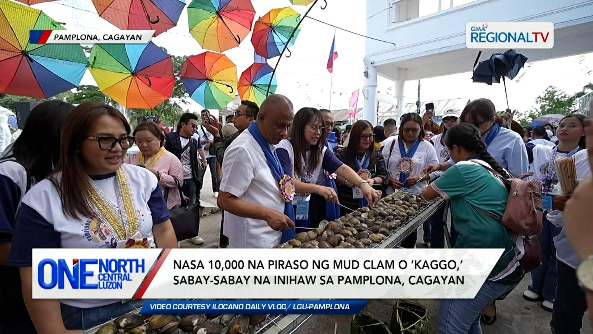 Nasa 10,000 na piraso ng mud clam o ‘kaggo,’ sabay-sabay na inihaw | One North Central Luzon