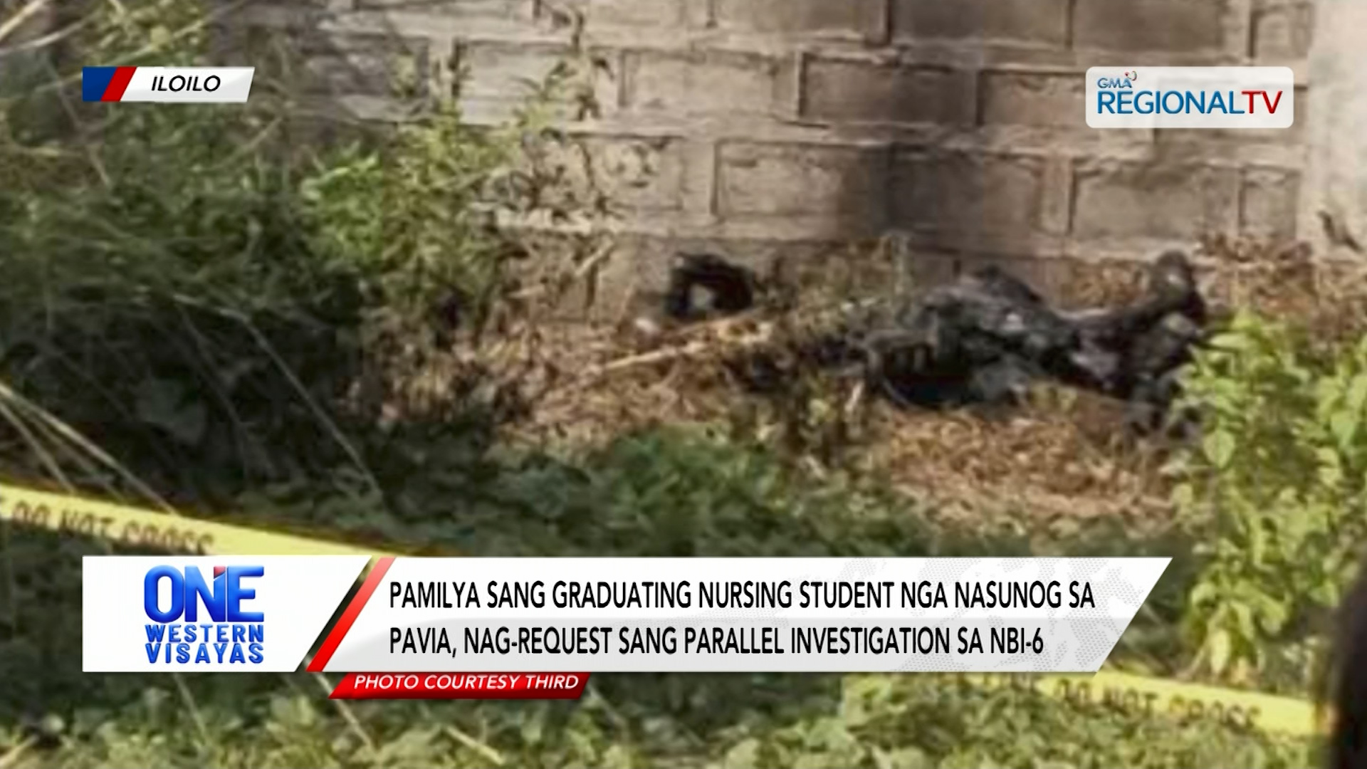 Pamilya sang nursing student nga nasunog sa Pavia, nagdangop sa NBI-6 | One Western Visayas